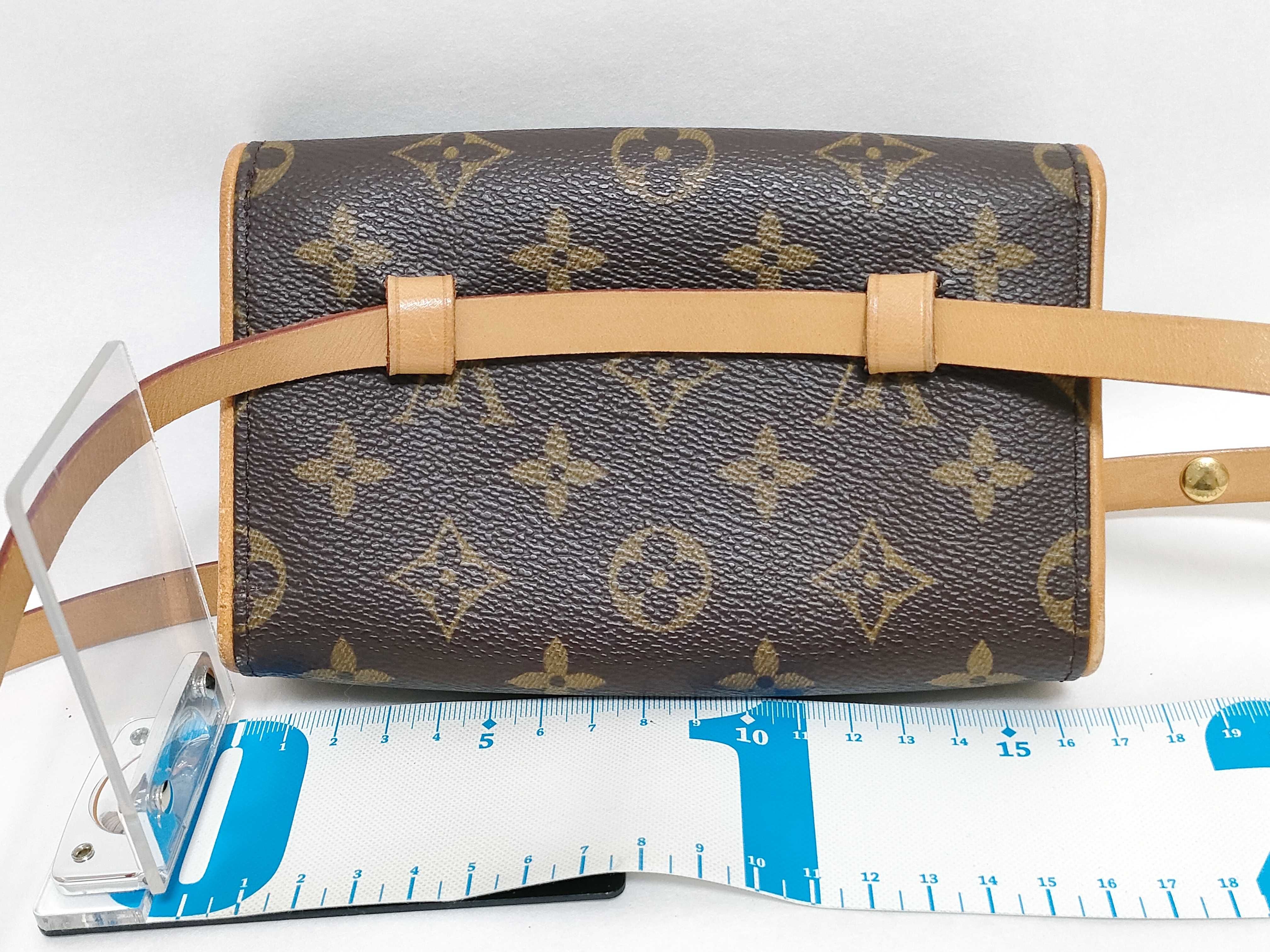 Monogram Louis Vuitton Monogram Shoulder Bag Pochette Florentine Shoulder Bag — view 2
