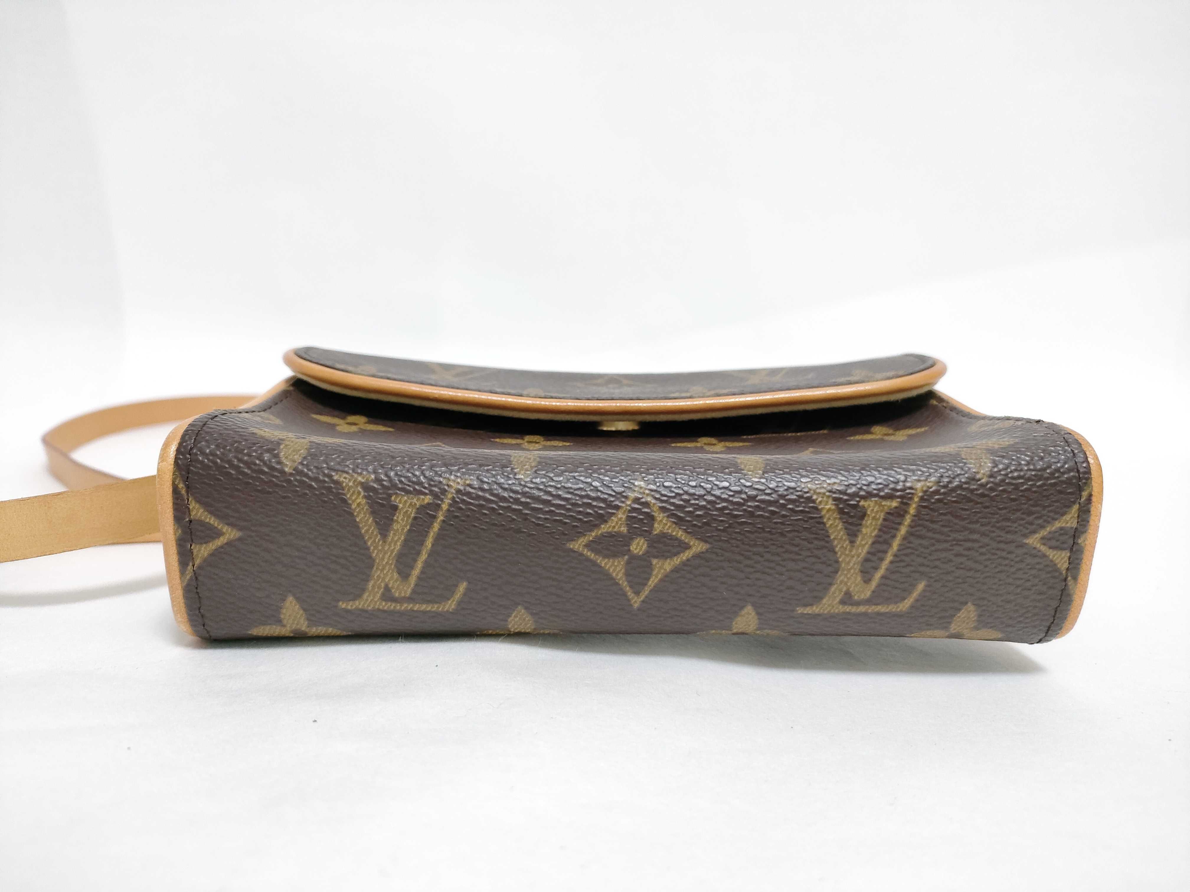 Monogram Louis Vuitton Monogram Shoulder Bag Pochette Florentine Shoulder Bag — view 7