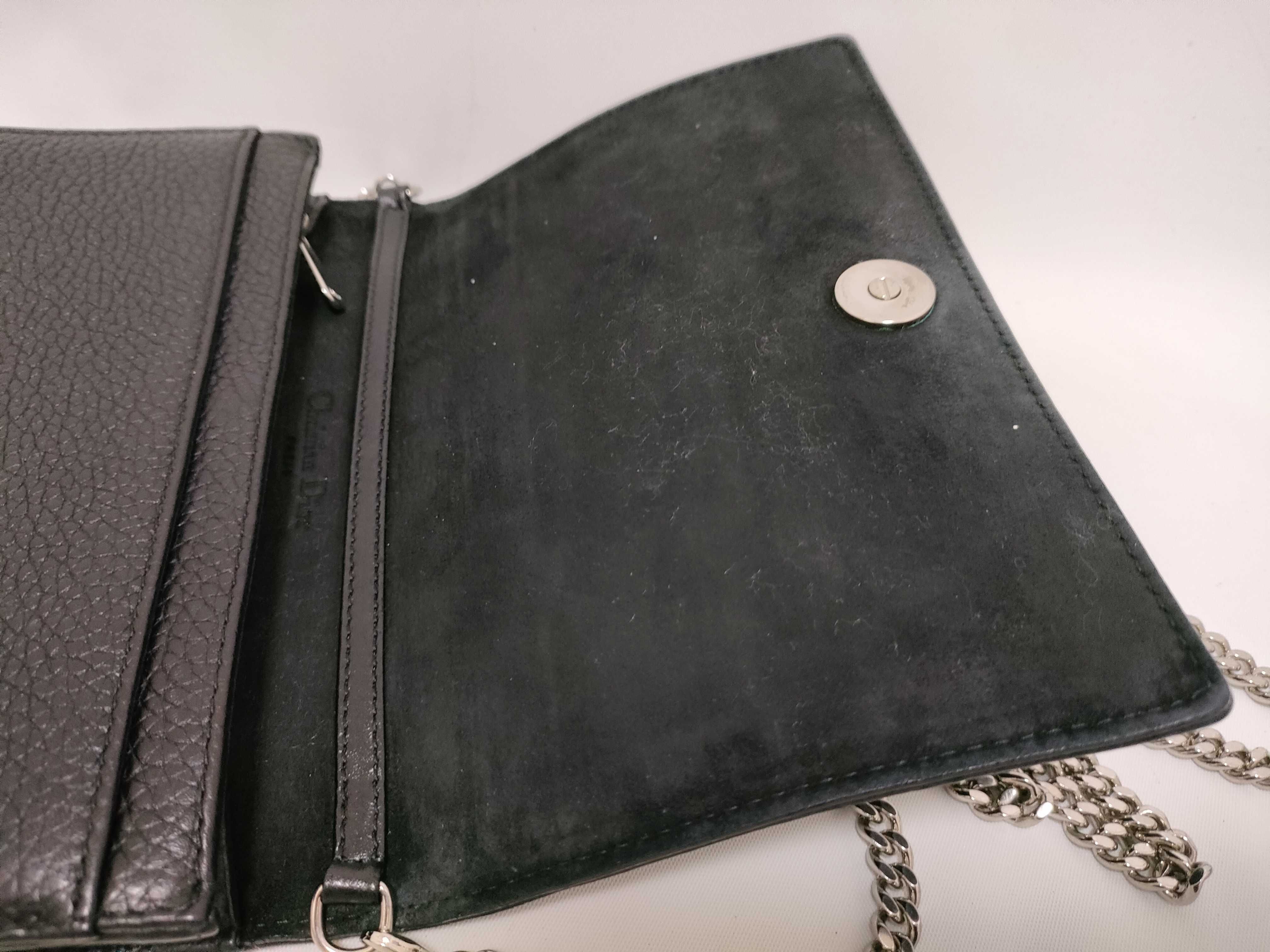 ID- Bag Cow Skin Diorama Crossbody Black 19 cm #12MA0177 Shoulder Bag — view 11