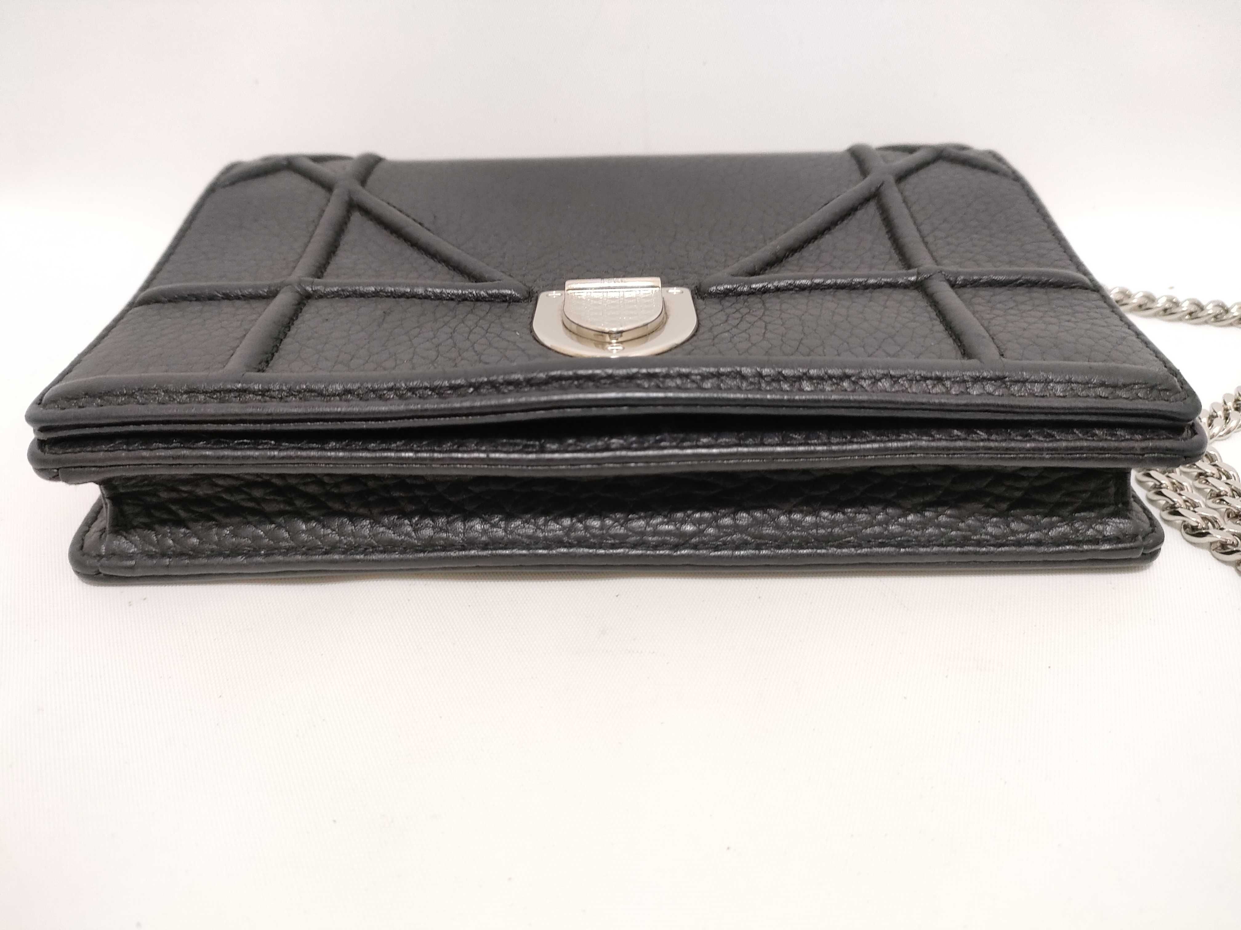 ID- Bag Cow Skin Diorama Crossbody Black 19 cm #12MA0177 Shoulder Bag — view 7