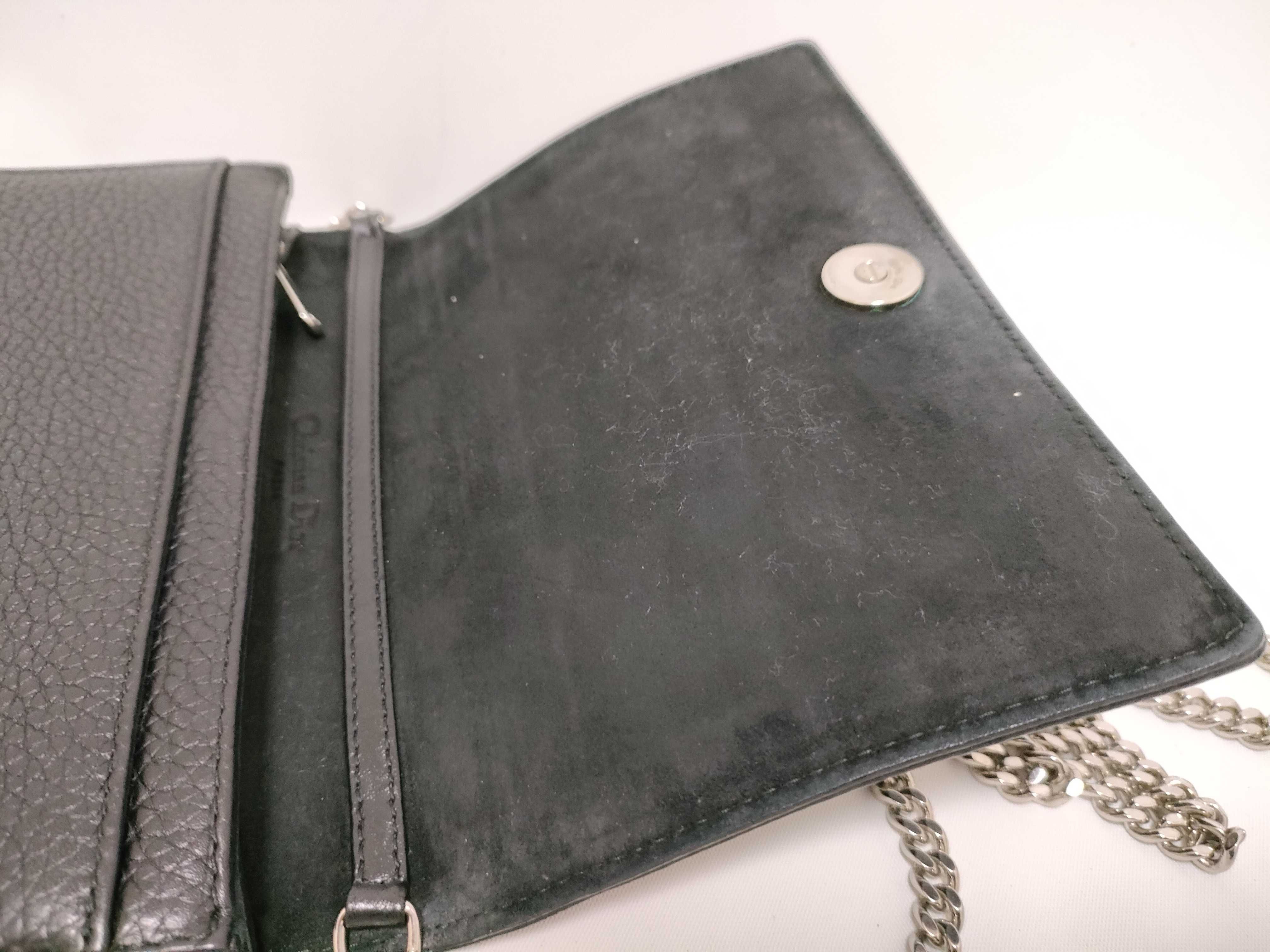 ID- Bag Cow Skin Diorama Crossbody Black 19 cm #12MA0177 Shoulder Bag — view 8