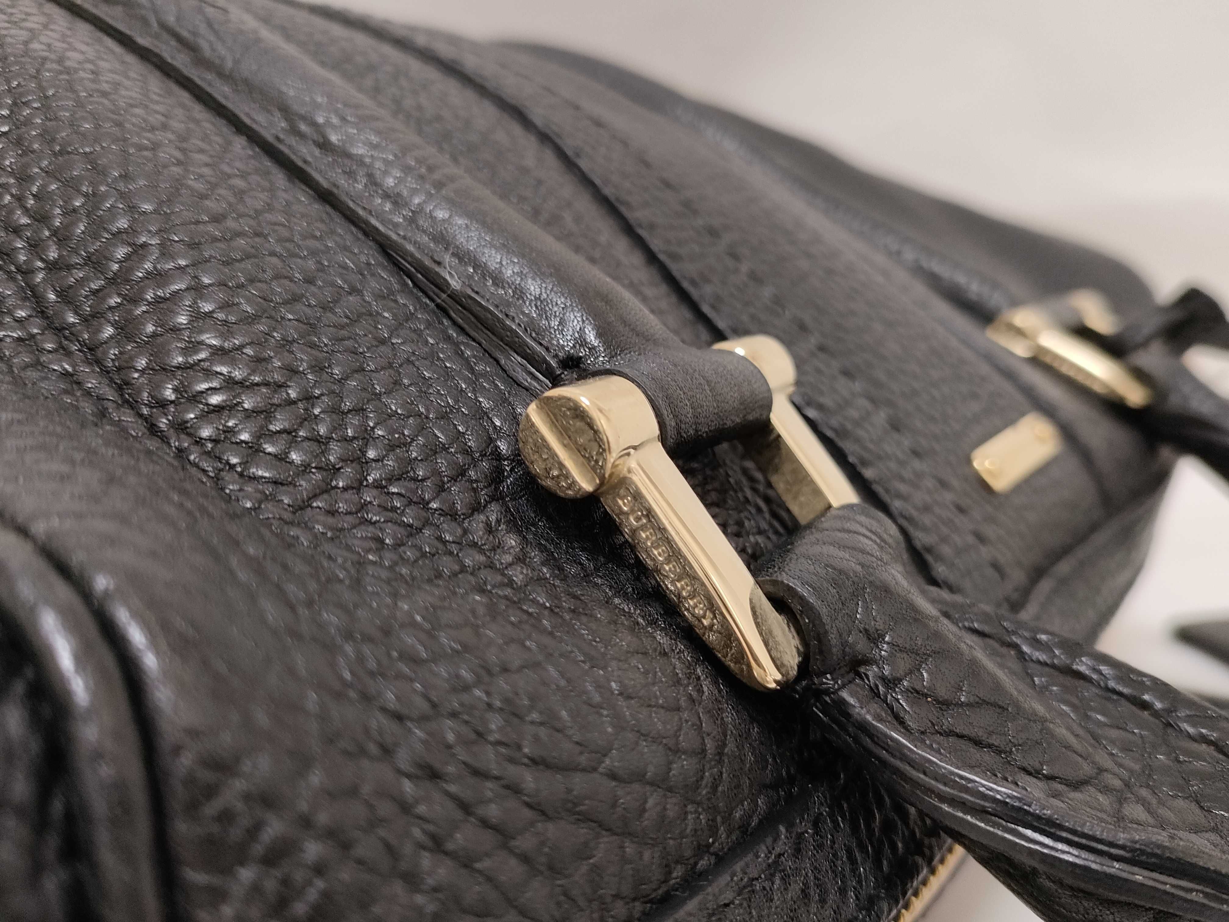 Leather 2-Way Mini Boston Bag — view 5