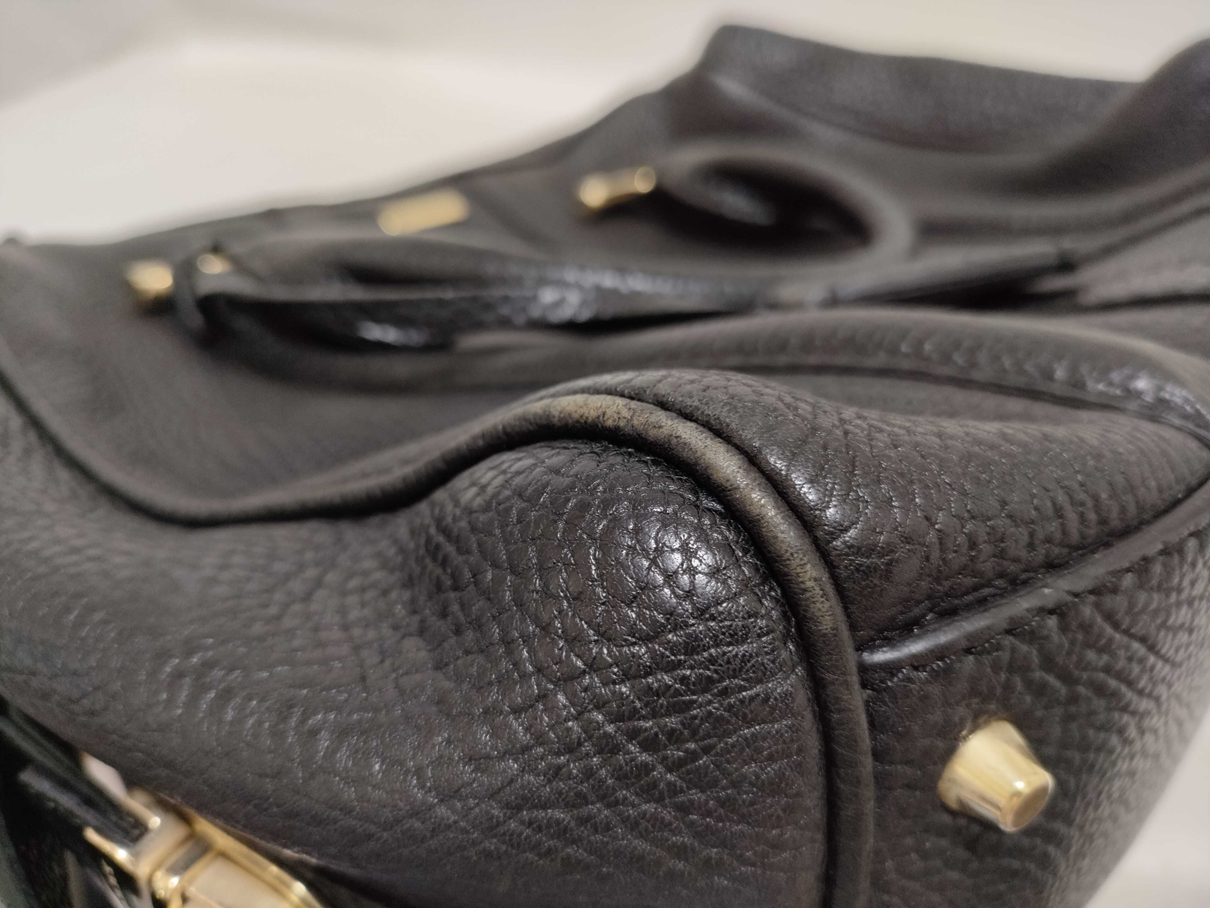 Leather 2-Way Mini Boston Bag — view 6