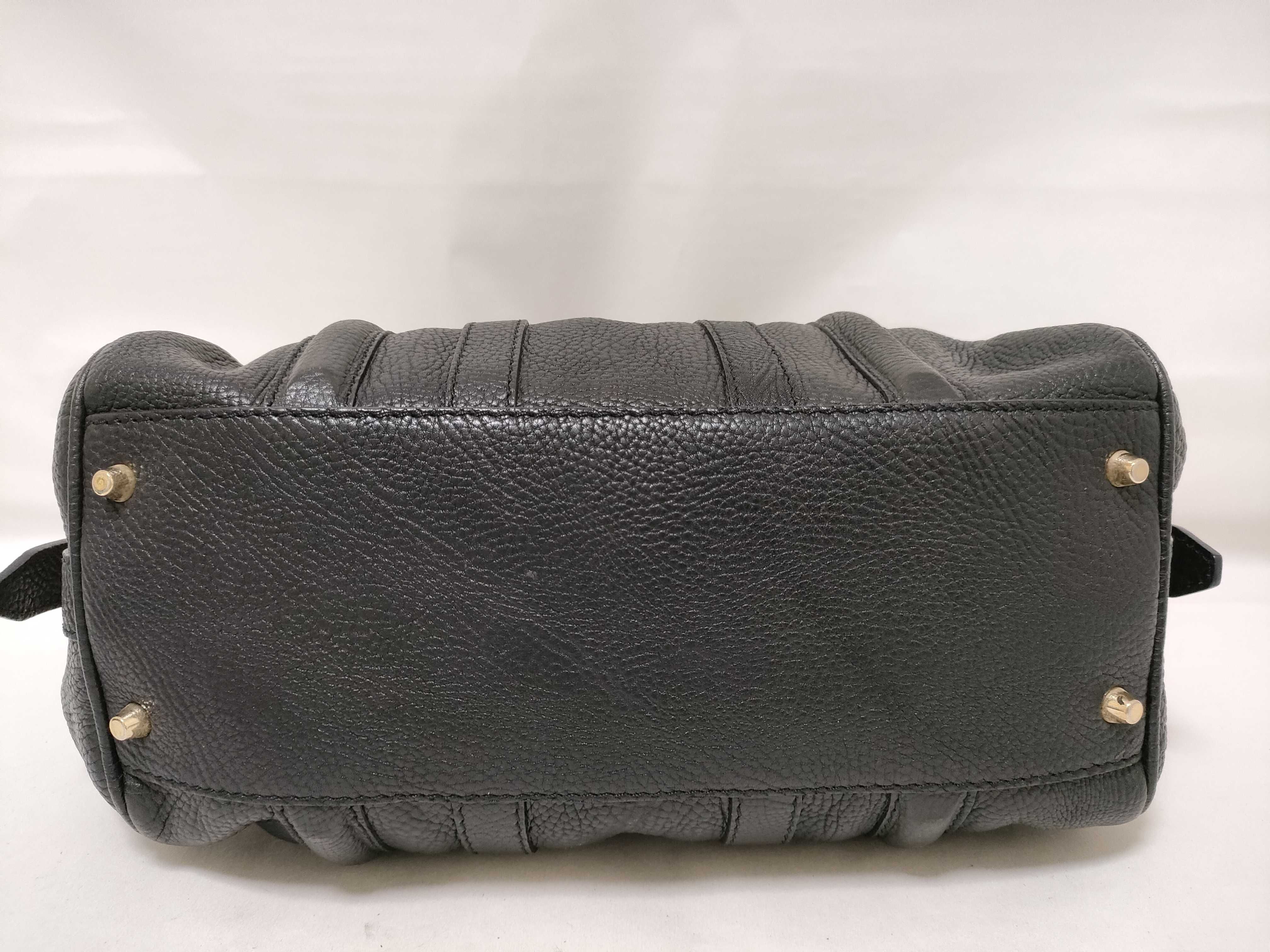 Leather 2-Way Mini Boston Bag — view 7