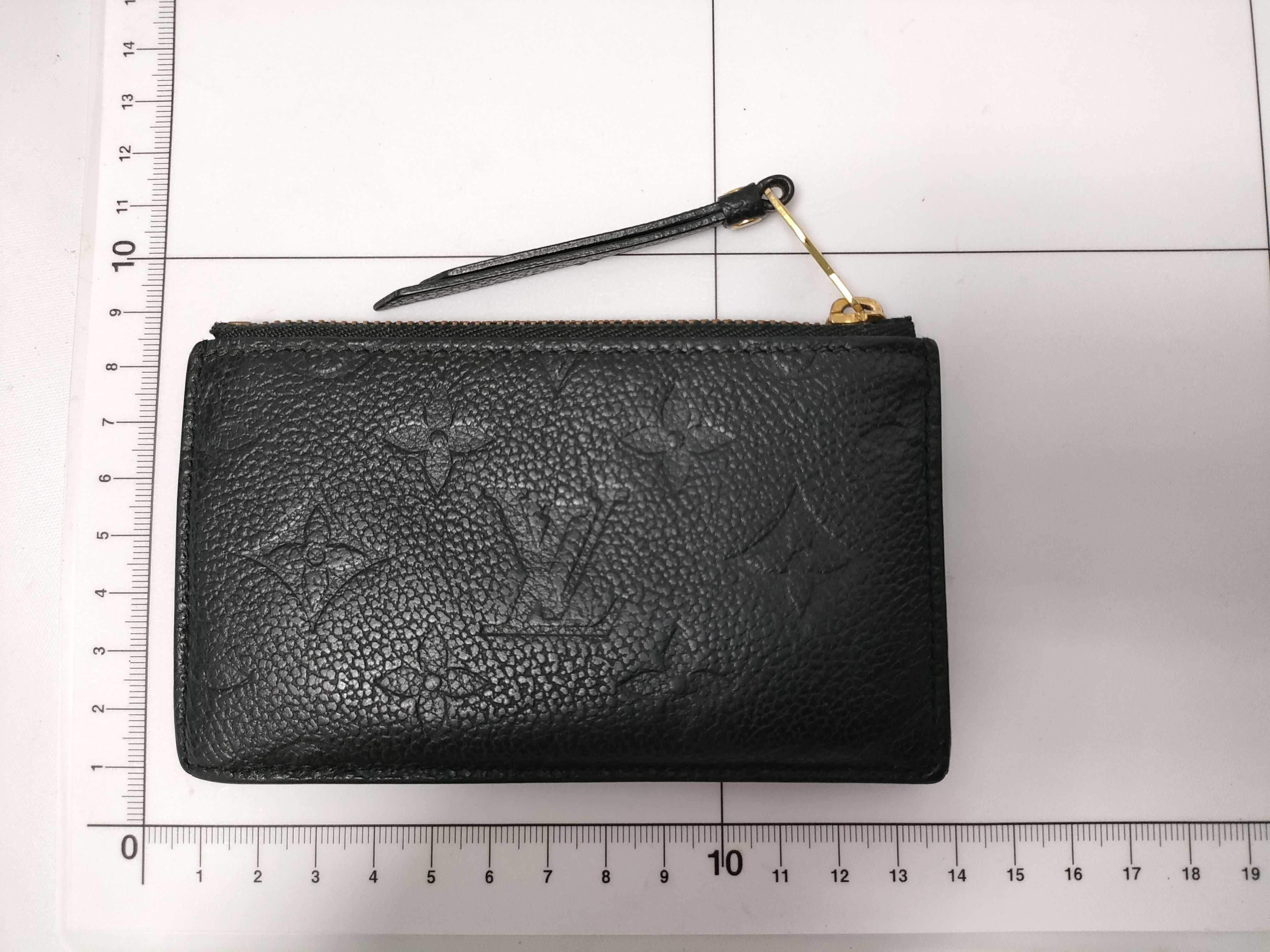 Monogram Empreinte Portecarte Zip Card Case Coin Purse Wallet M68339 FH2260 Card Case — view 2