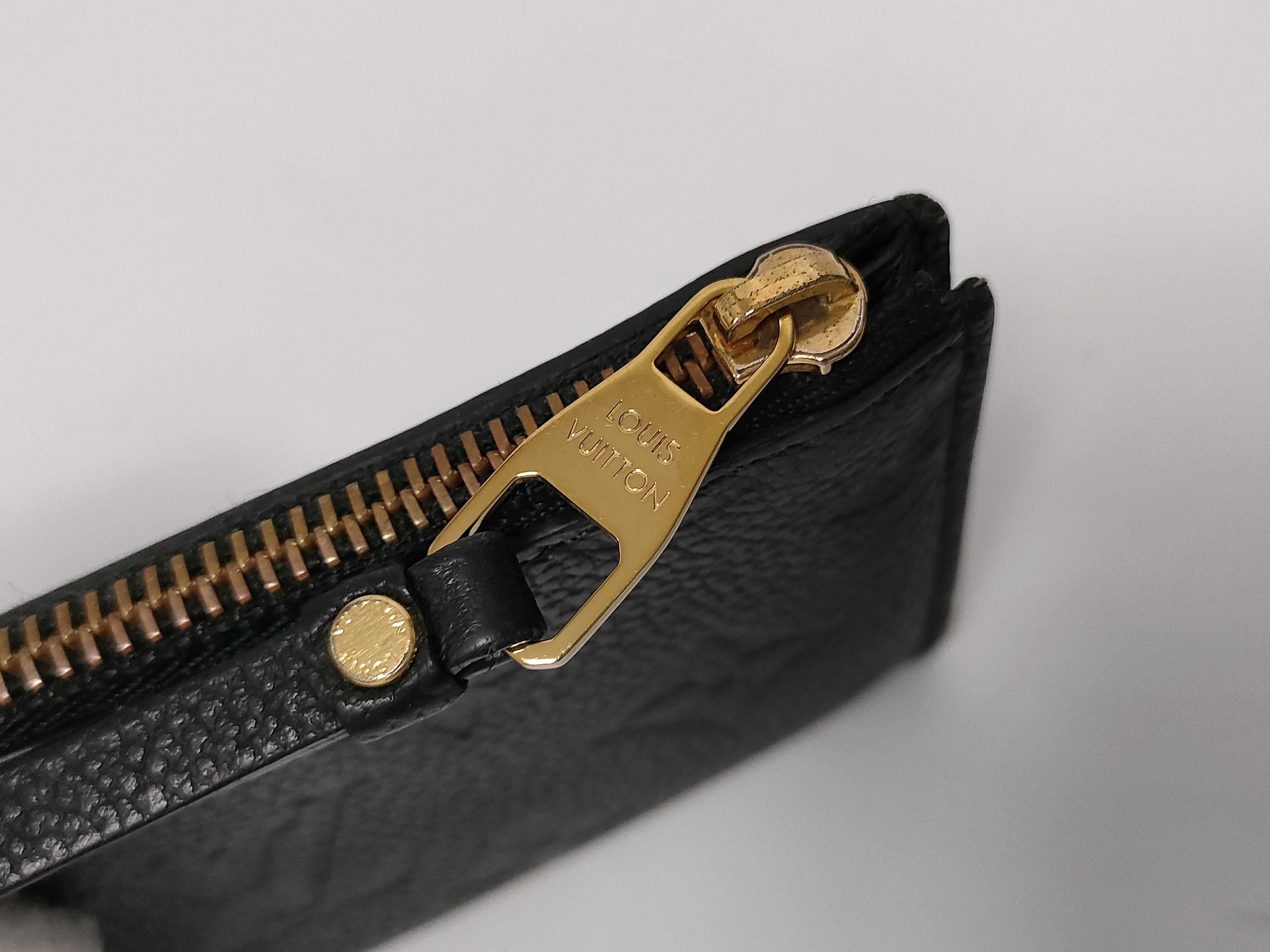 Monogram Empreinte Portecarte Zip Card Case Coin Purse Wallet M68339 FH2260 Card Case — view 7