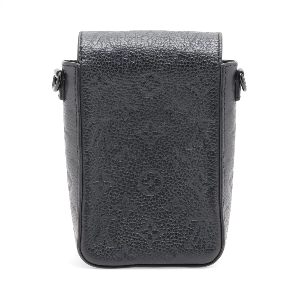 Taurillon Monogram S-Lock Vertical Wearable Wallet M81524 Black — view 2