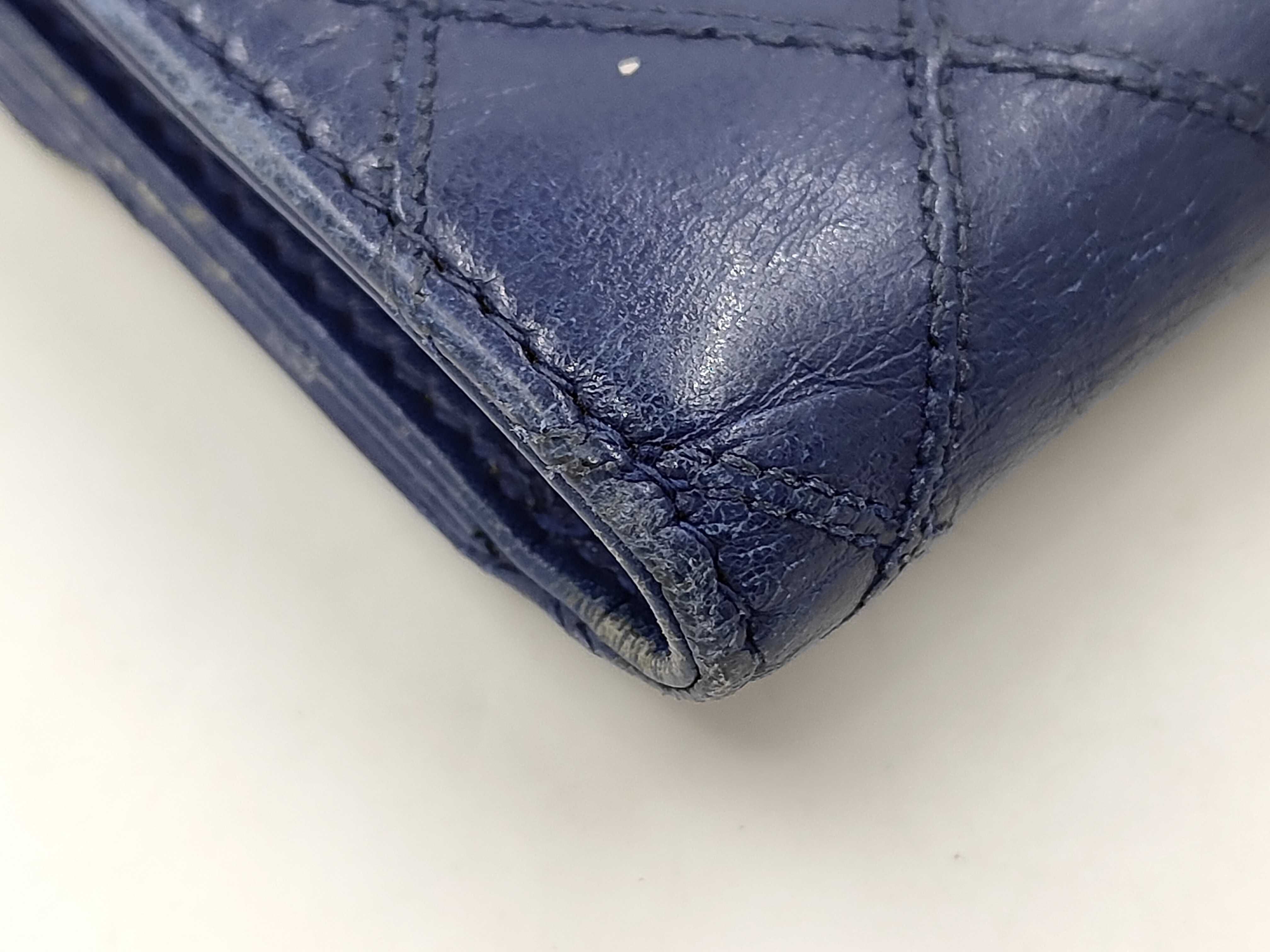 Classic Matelasse Lambskin Small Flap Wallet — view 3