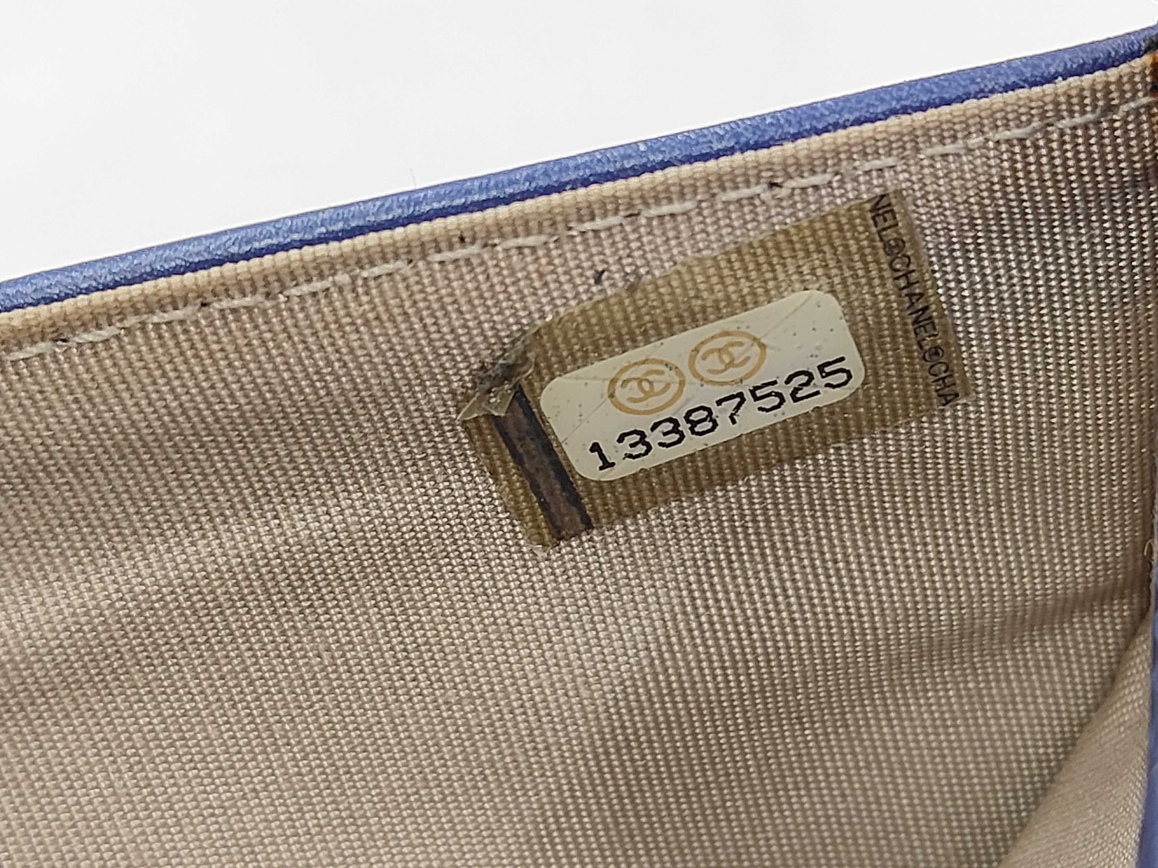 Classic Matelasse Lambskin Small Flap Wallet — view 8