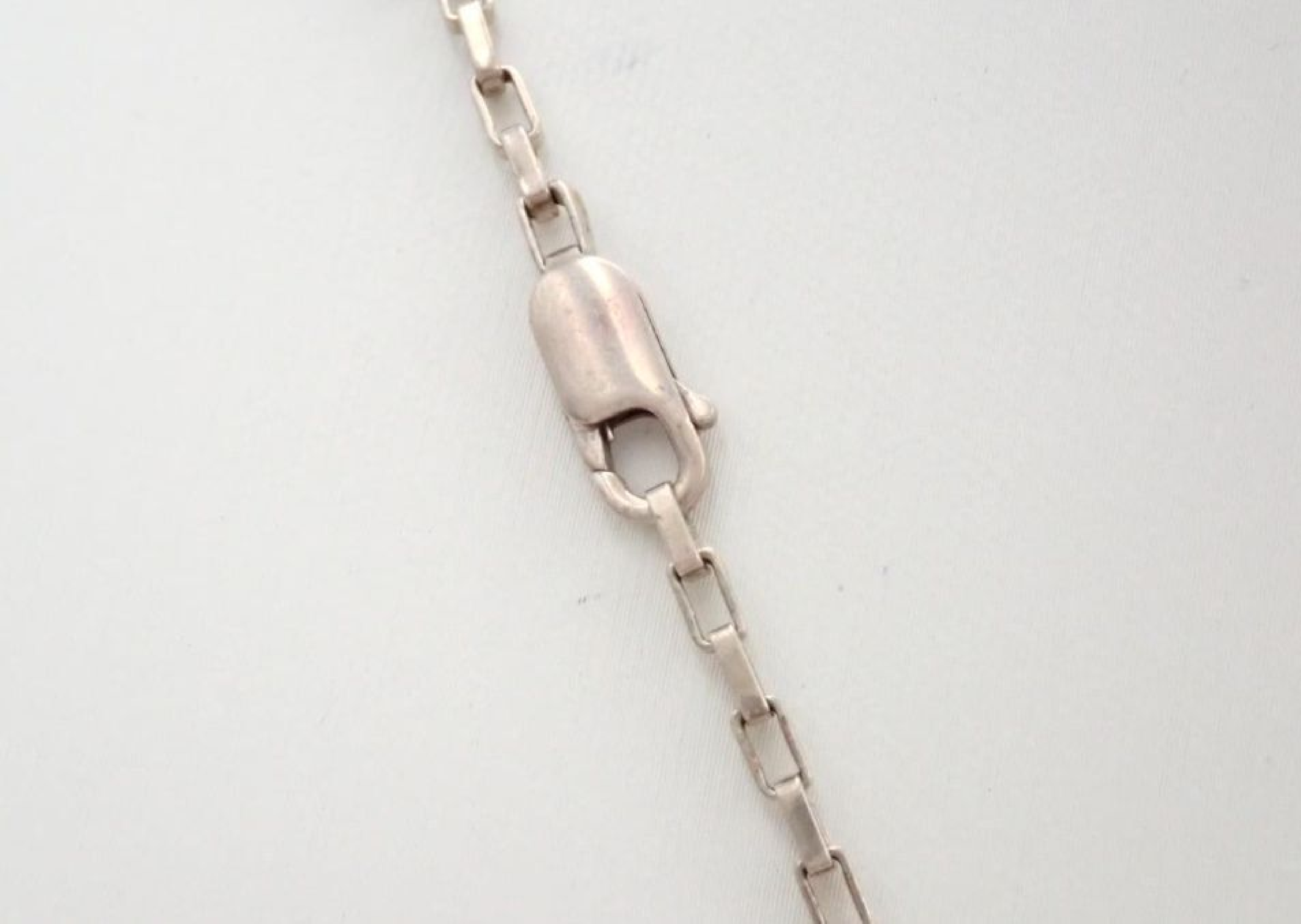 925/16.7g Plate Necklace, Chain approx. 42cm — view 3