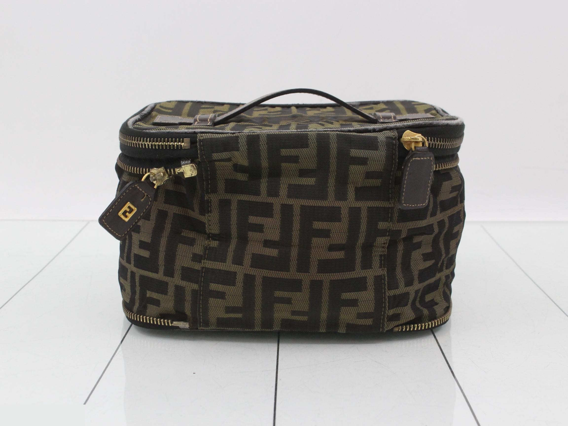 ZUCCA Canvas/Leather 2-Way Vanity/Handbag — view 2