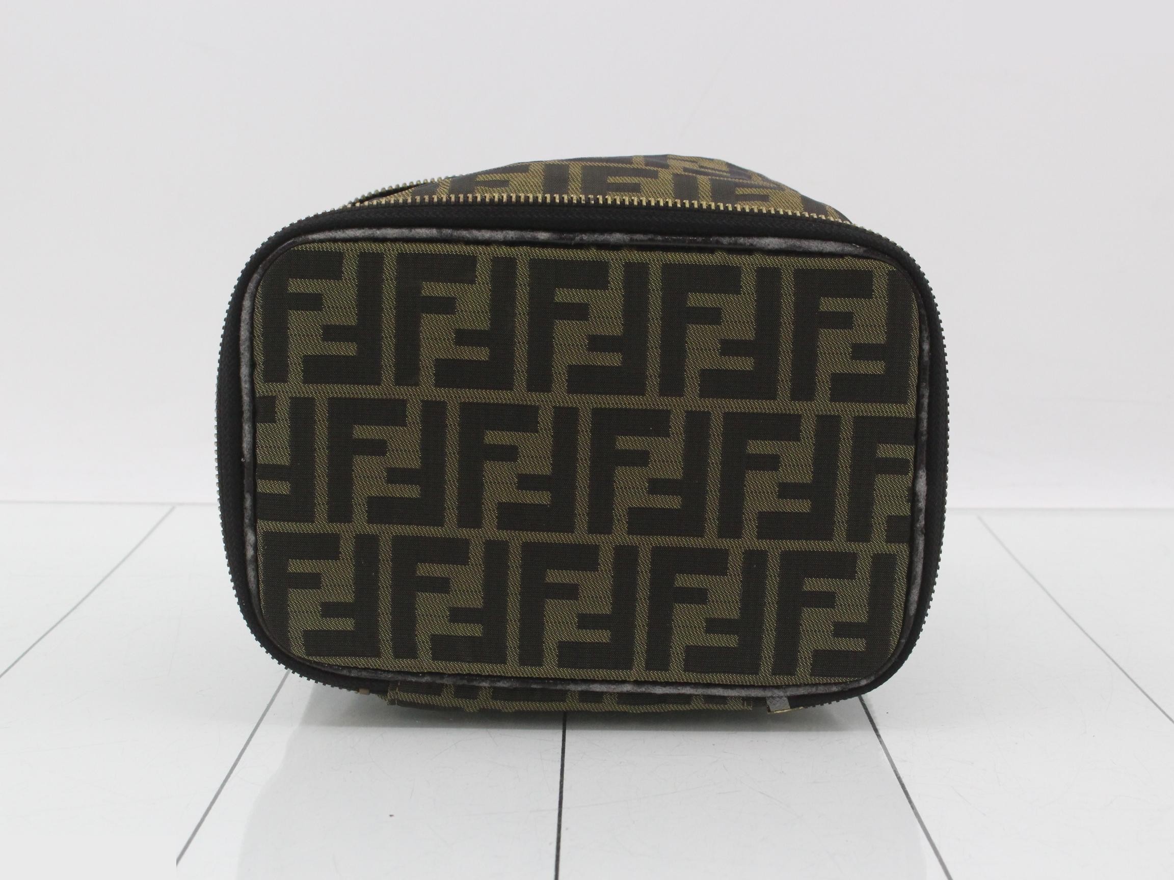 ZUCCA Canvas/Leather 2-Way Vanity/Handbag — view 3