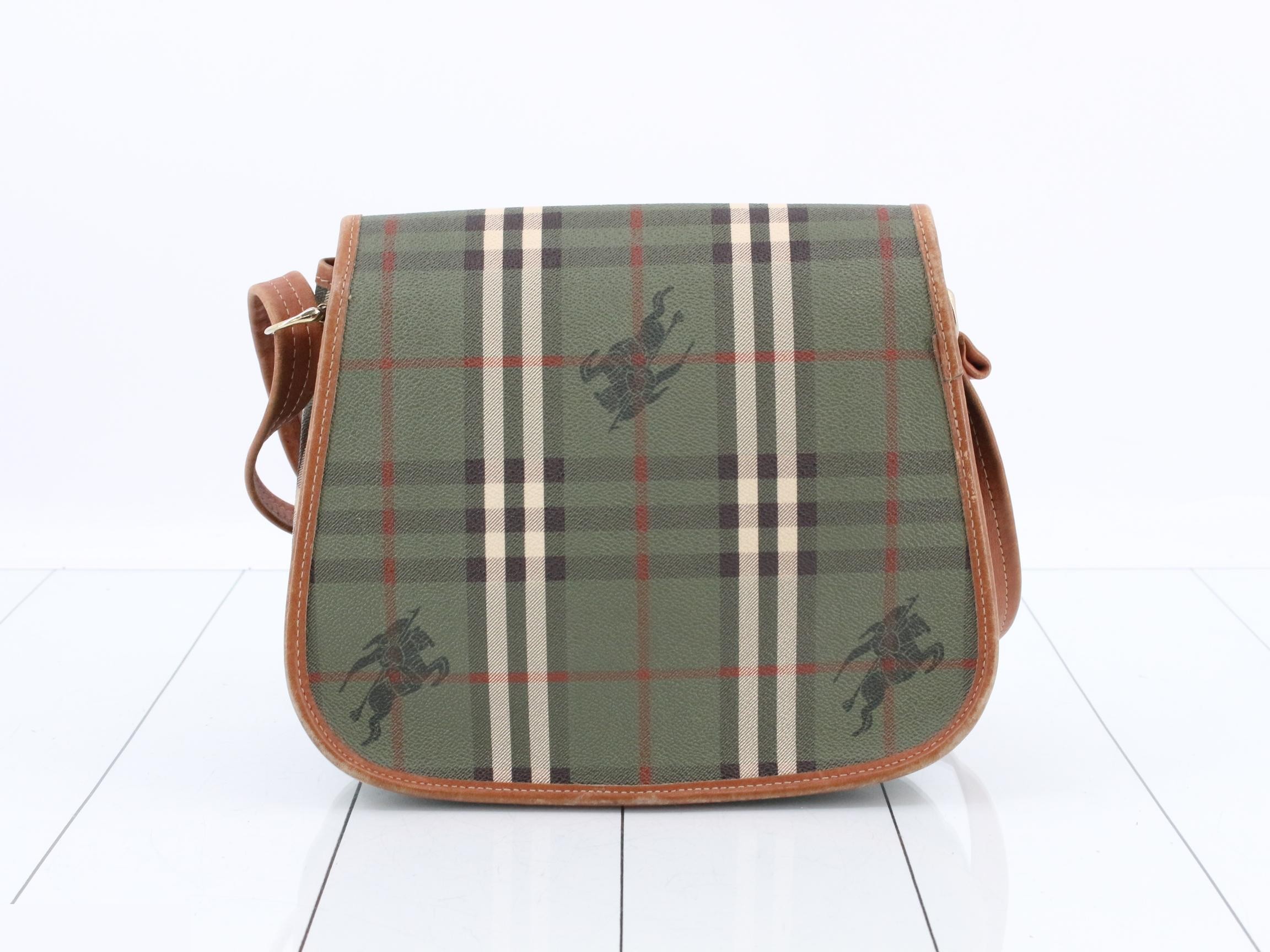 Other lines: Nova Check Green Bag — view 2