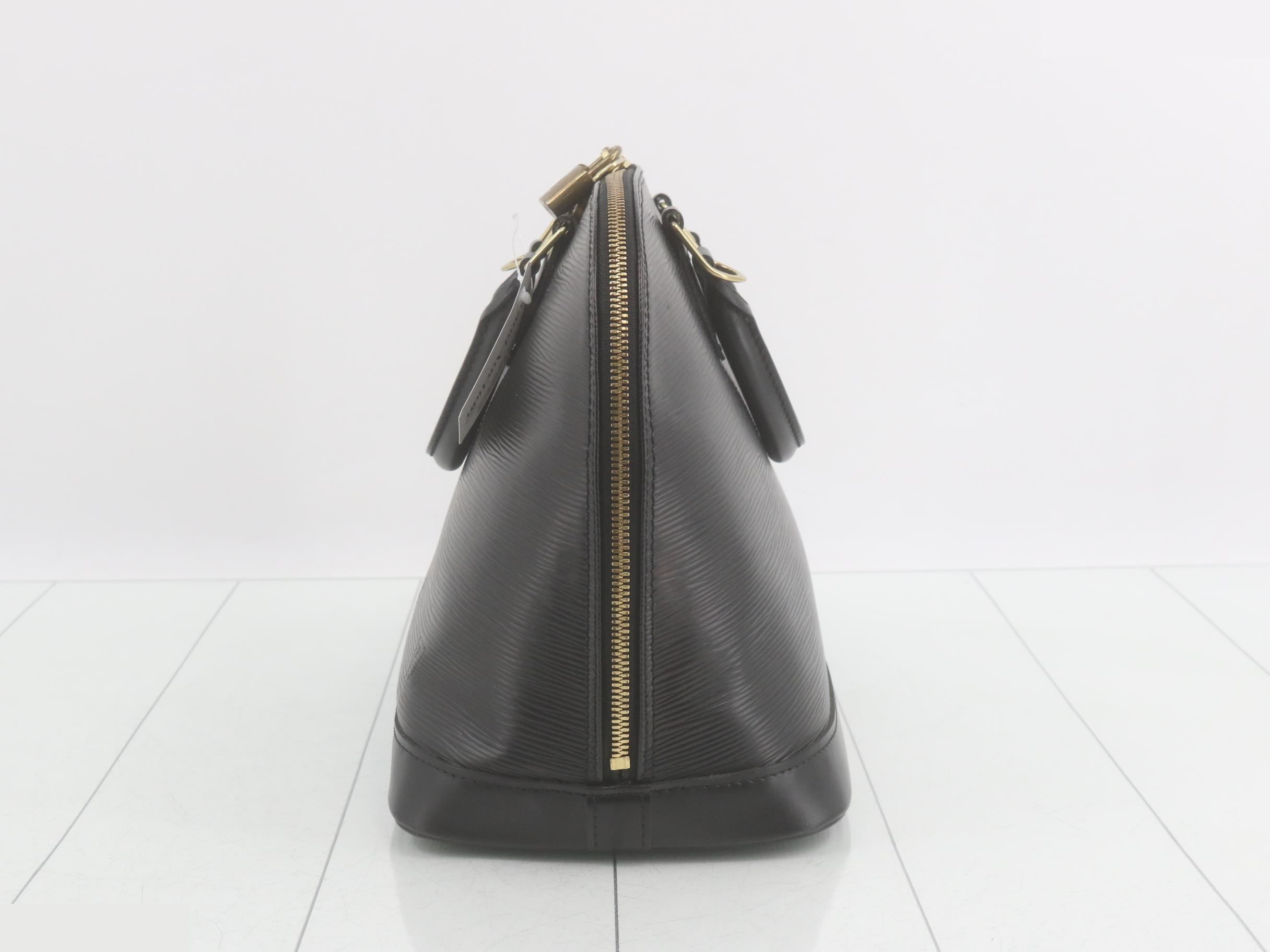 Epi Alma Noir Handbag — view 3