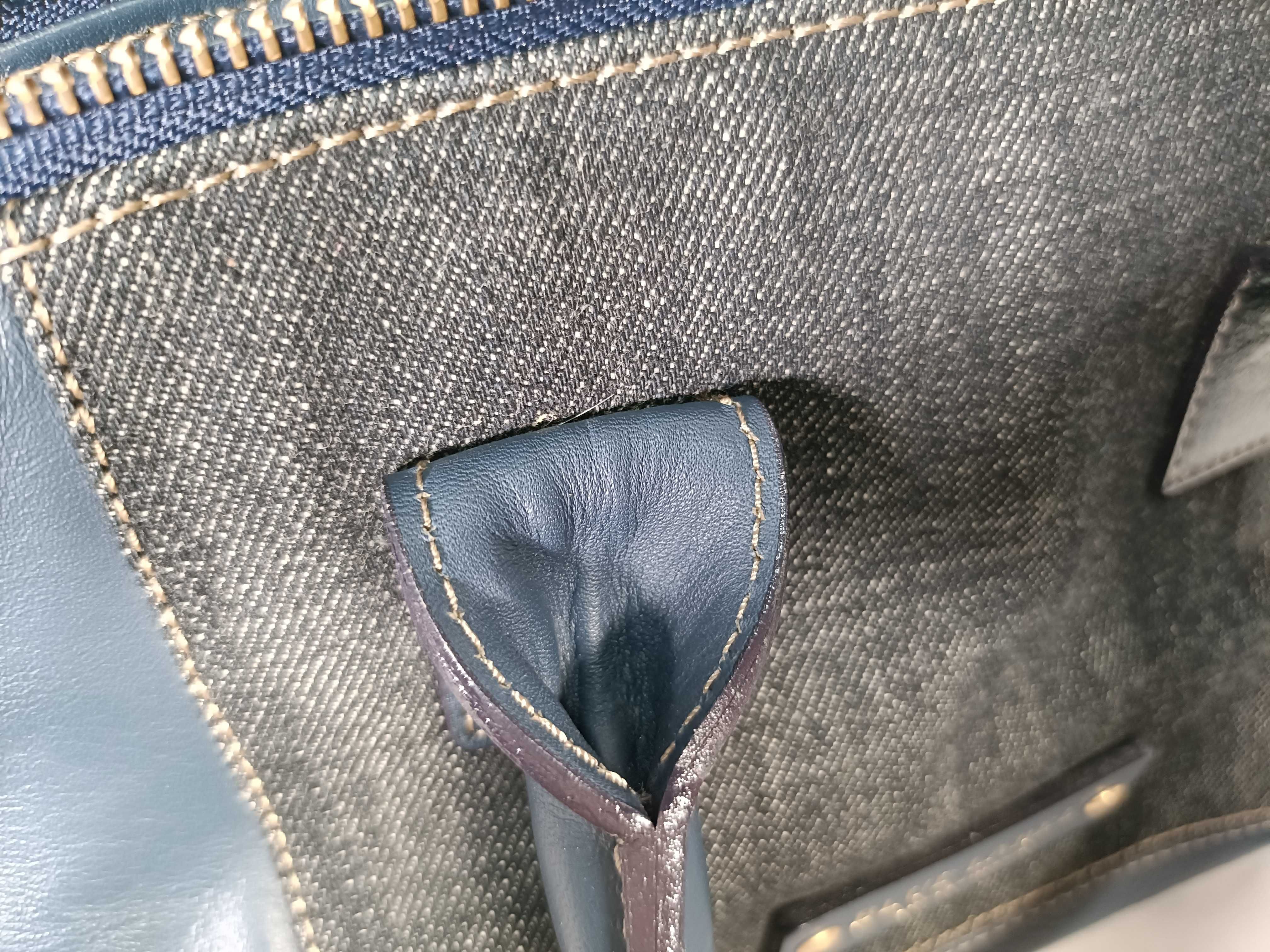 Blue Label Denim 2-way Handbag — view 5