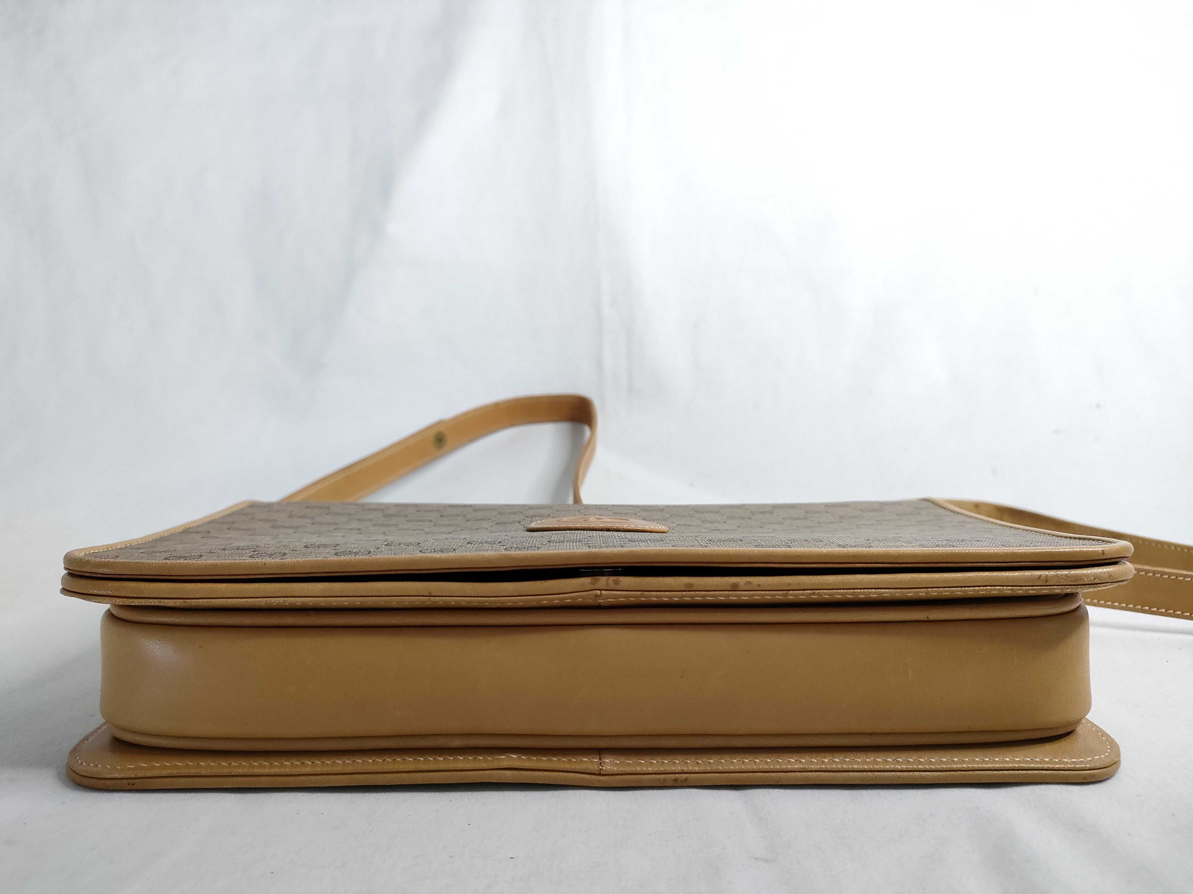 GG Micro GG Shoulder Bag, PVC Leather, Brown Shoulder Bag — view 7