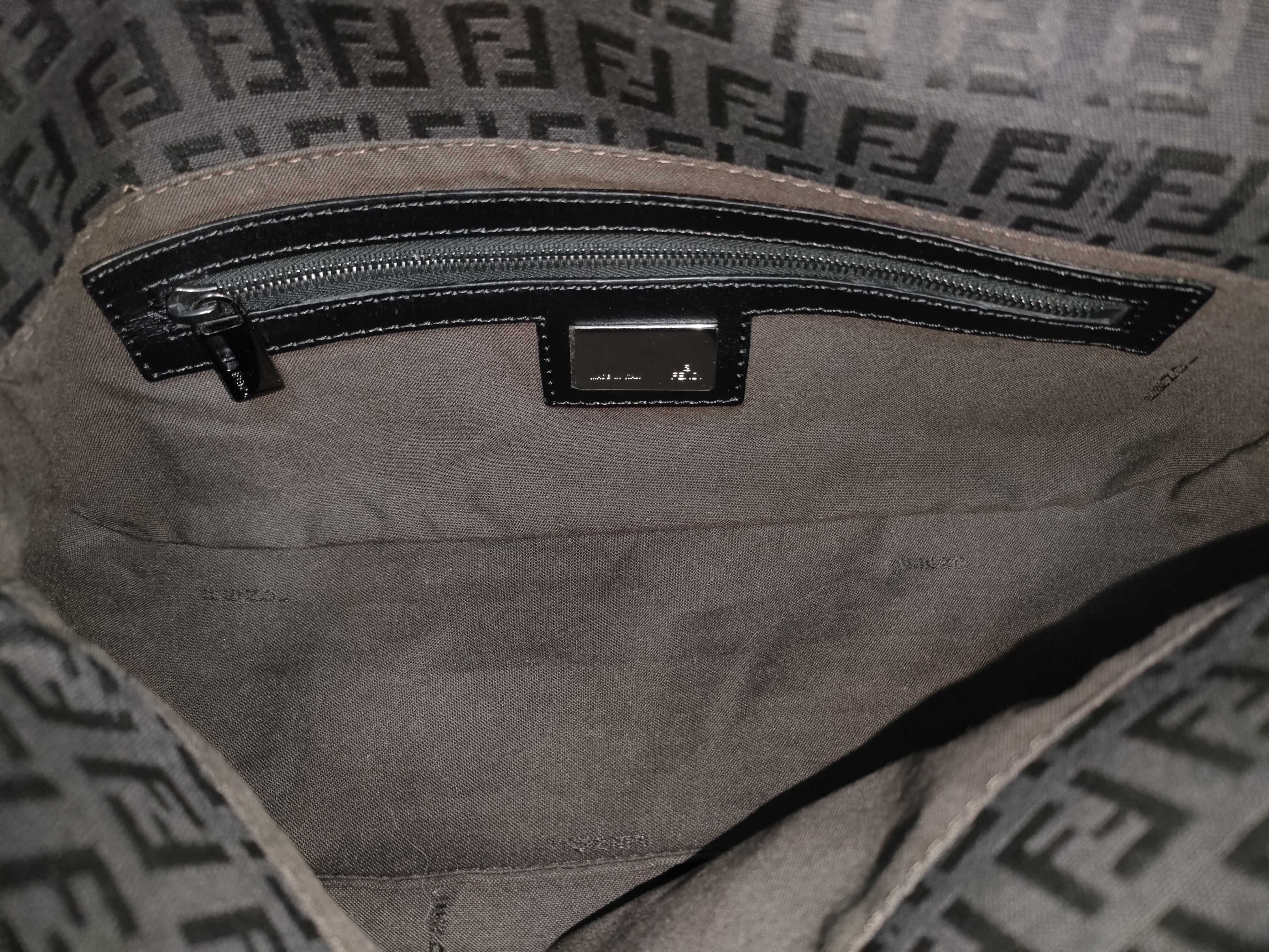 Mamma Fendi Zucca Pattern Zucchino Mamma Bucket Handbag — view 11