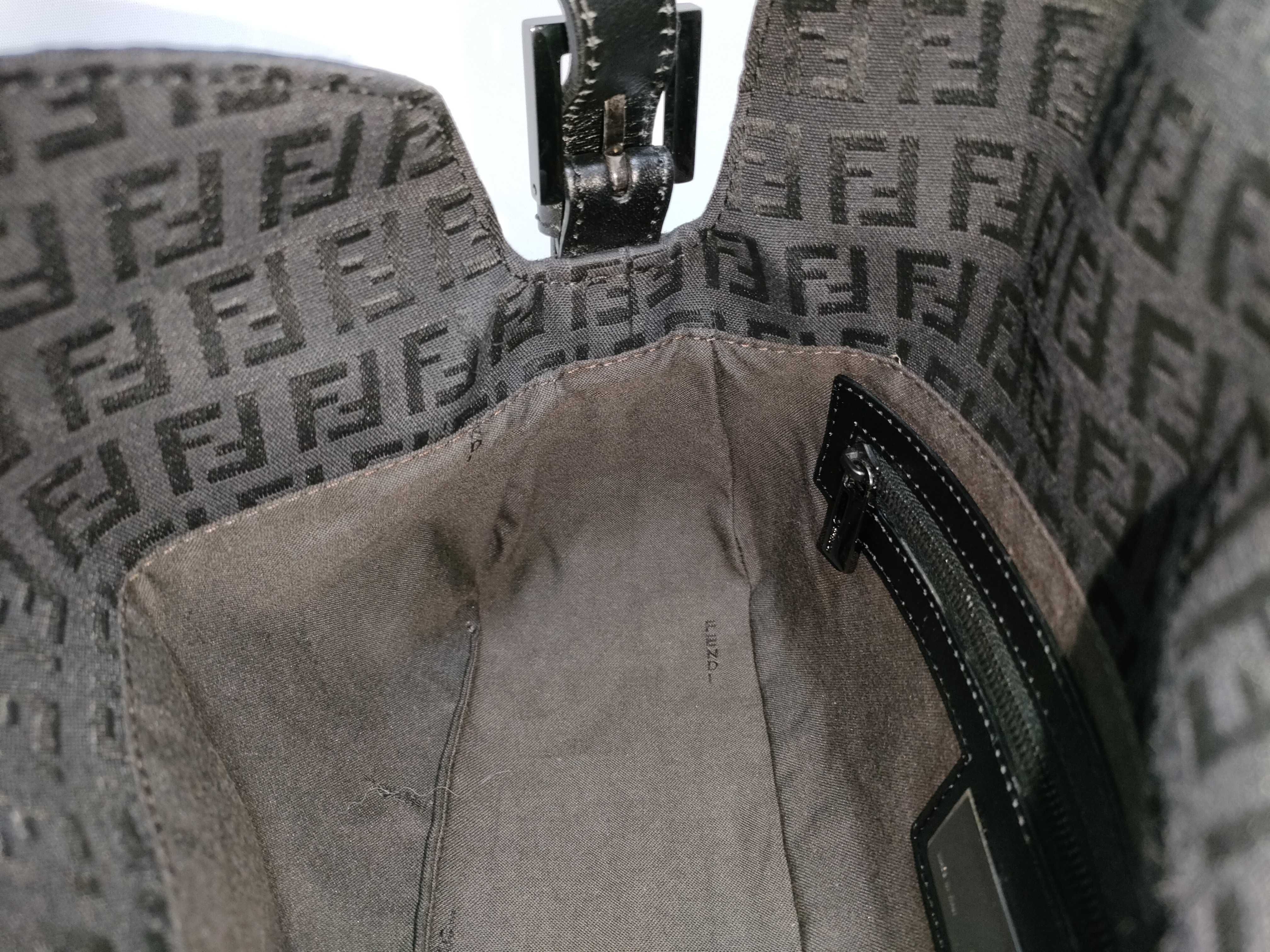 Mamma Fendi Zucca Pattern Zucchino Mamma Bucket Handbag — view 10