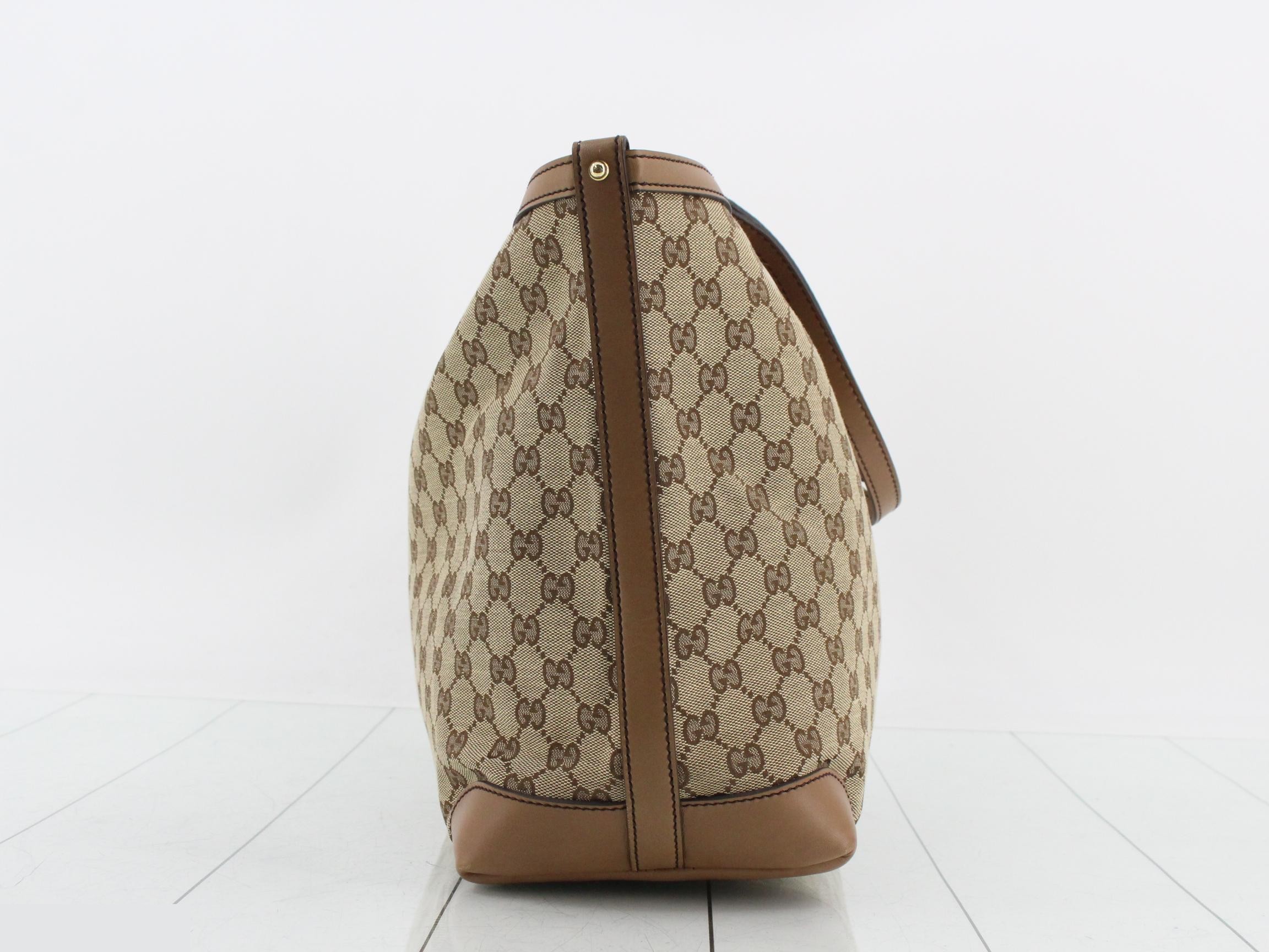 GG Canvas Tote — view 3