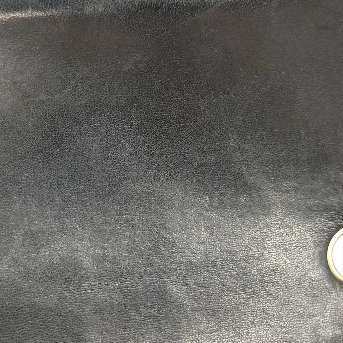 Matelassé Lambskin Single Flap Single Chain Bag, Black with Gold Hardware, 20410027 (Serial Number in the 20s) — view 12