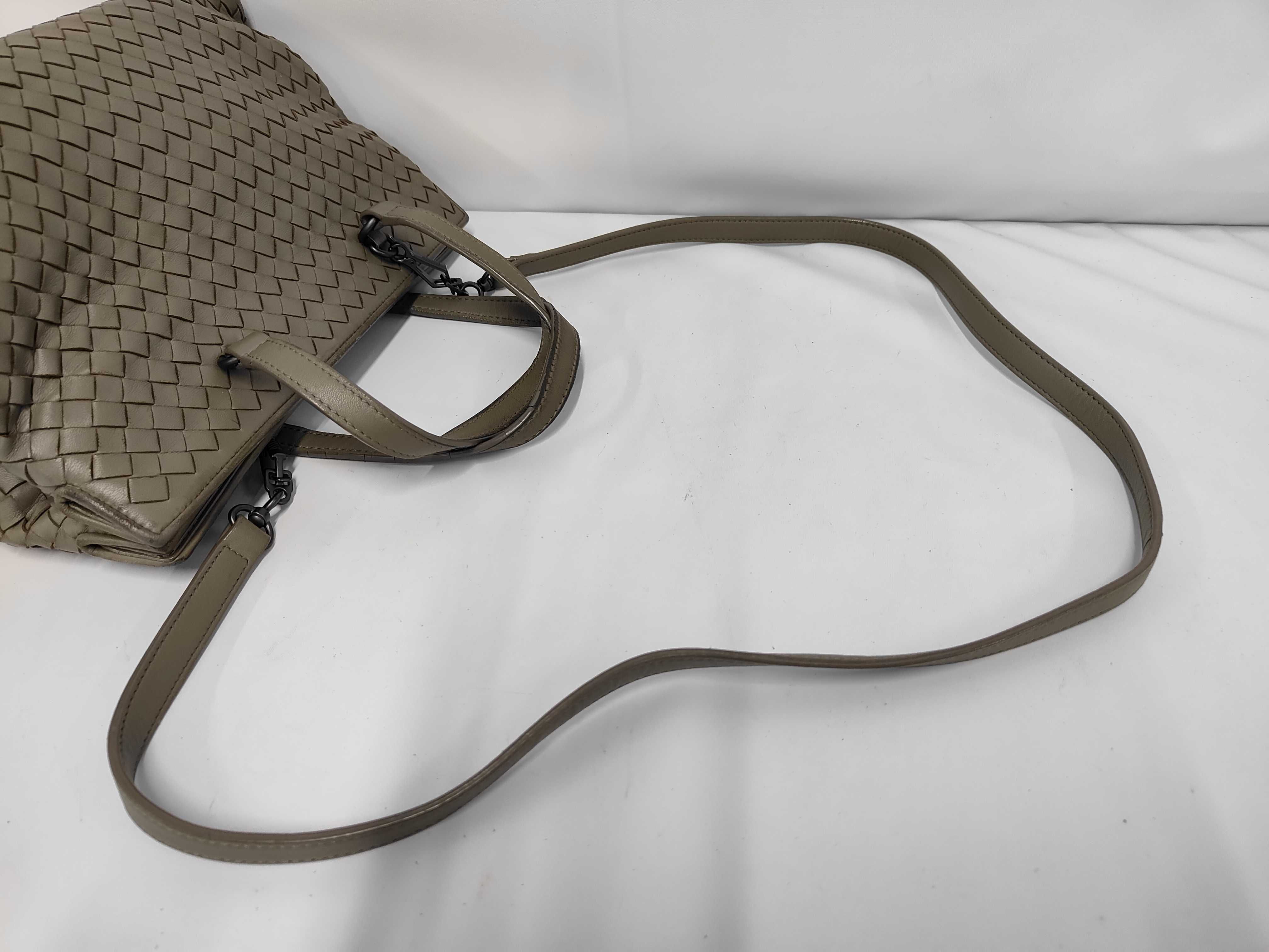 2-Way Bag Intrecciato Greige Bag — view 6