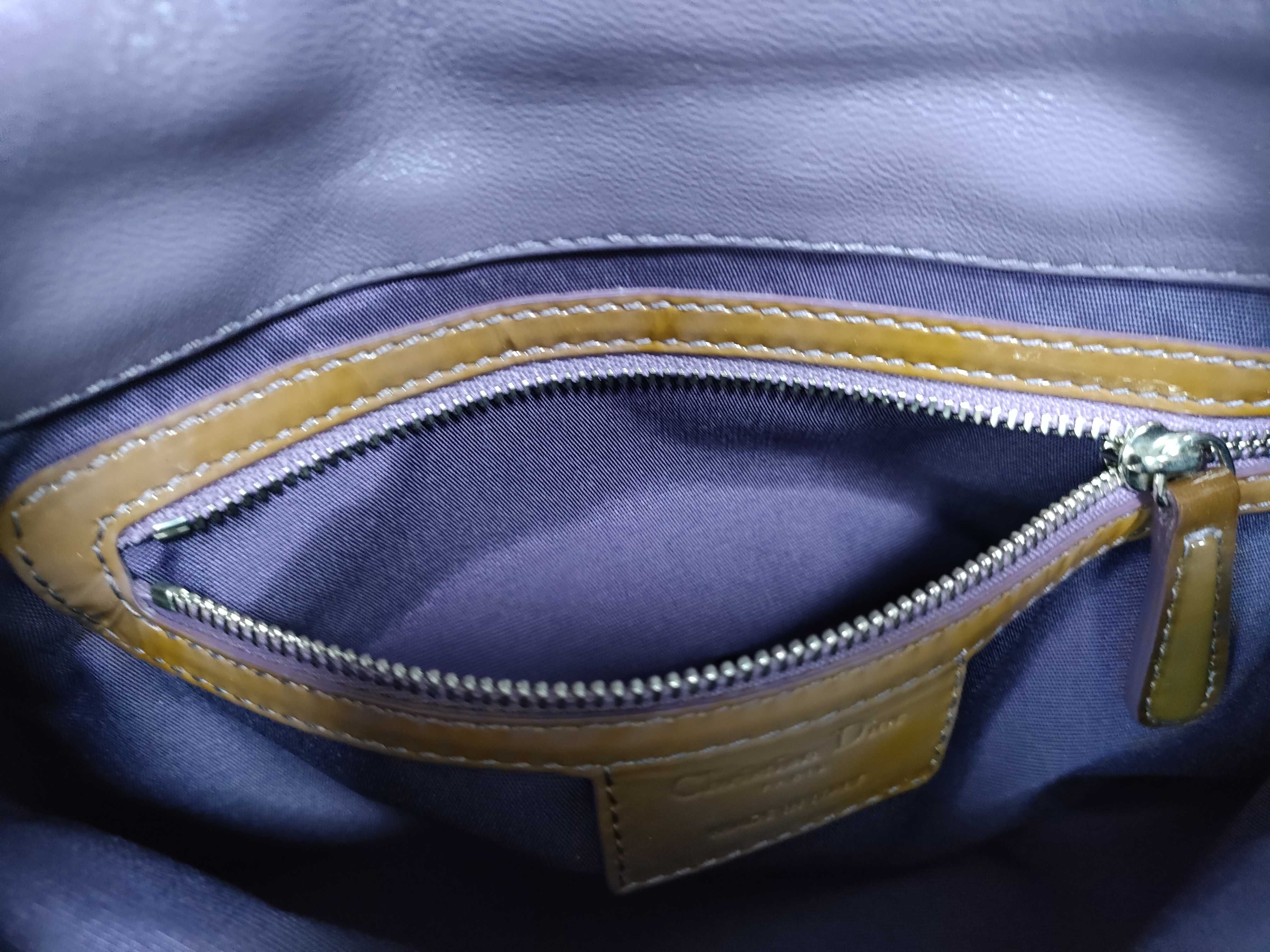 Cannage New Rock Patent Chain Shoulder Bag — view 15