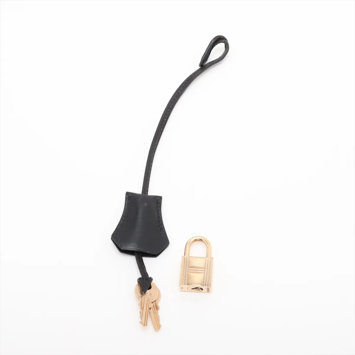 [Individually packaged] Hermes Kelly 28 Sellier Box Calf Black Gold Hardware A: 1971 — view 12
