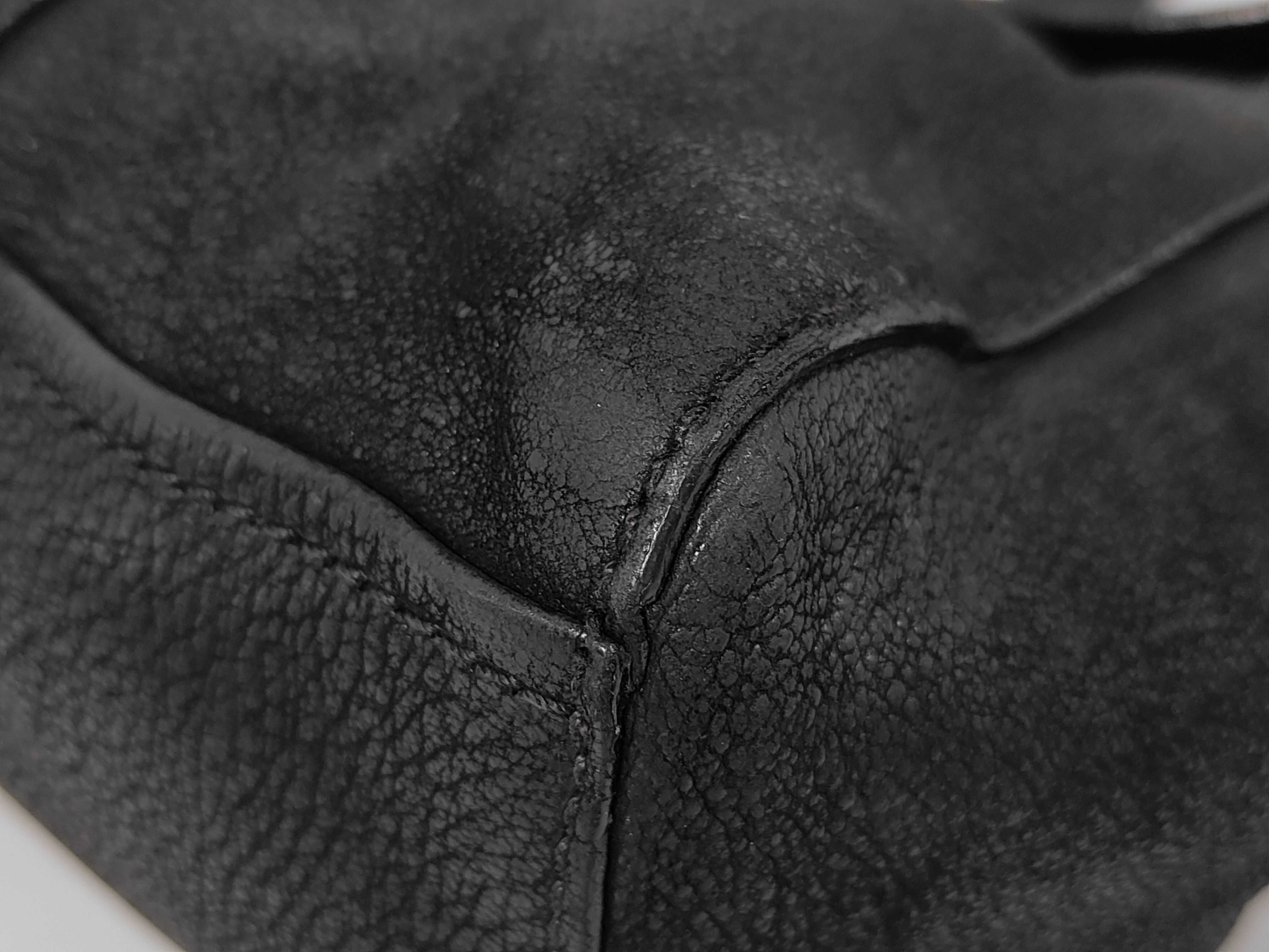 Leather Triangle Plate Shoulder Bag — view 6