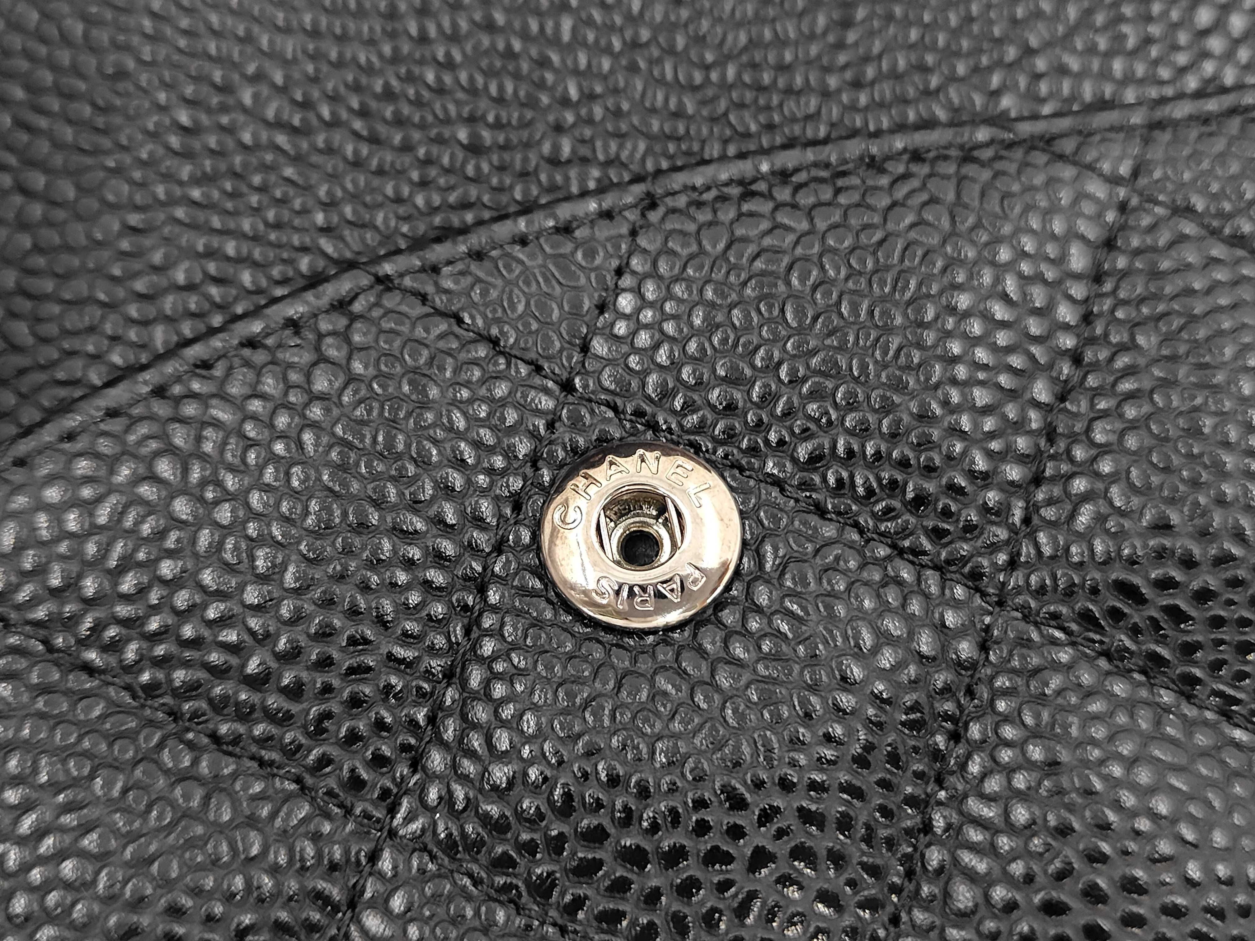 Classic Double Flap Caviar Shoulder Bag — view 13