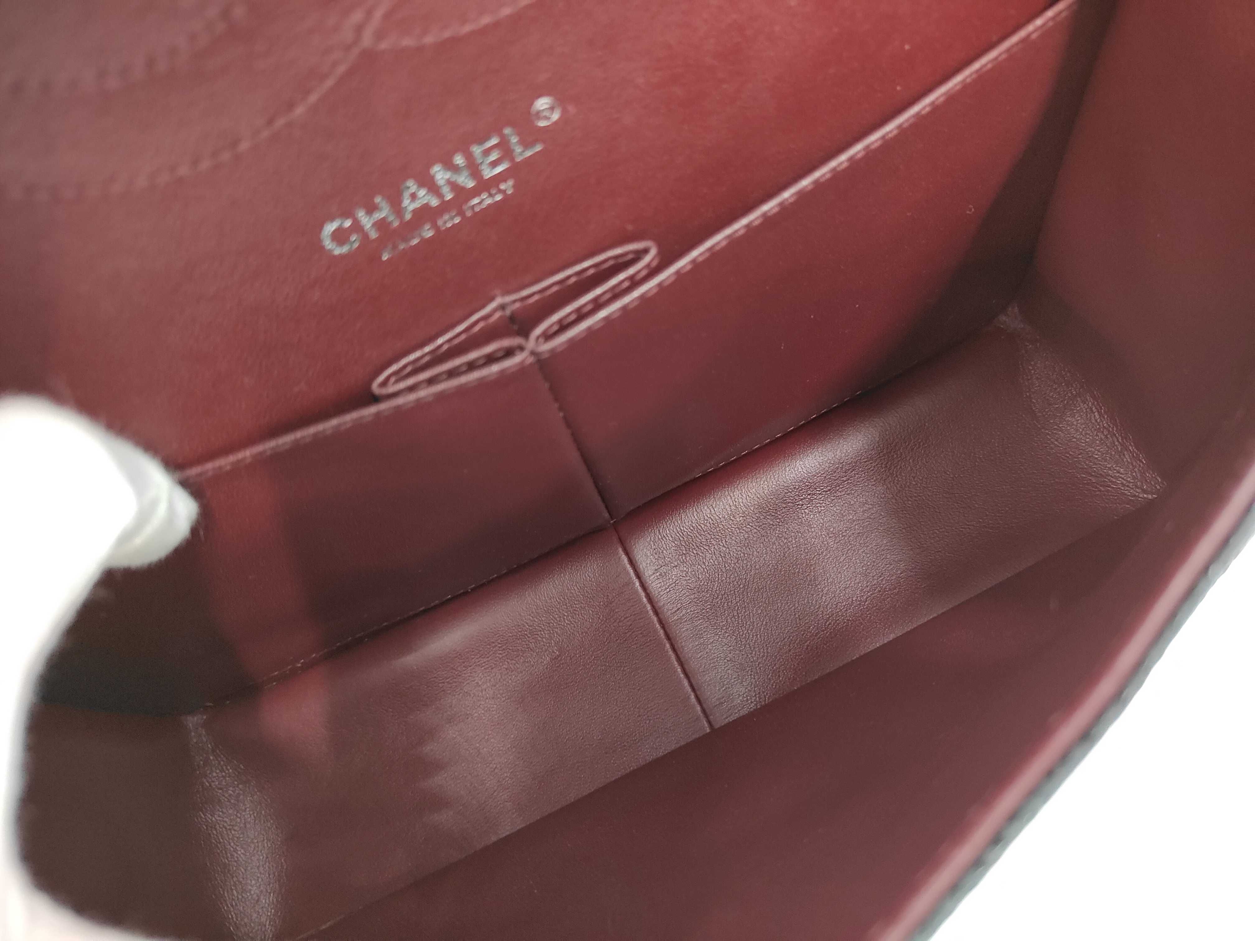 Classic Double Flap Caviar Shoulder Bag — view 9