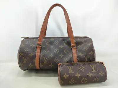 Monogram Papillon 30 Handbag with Pouch