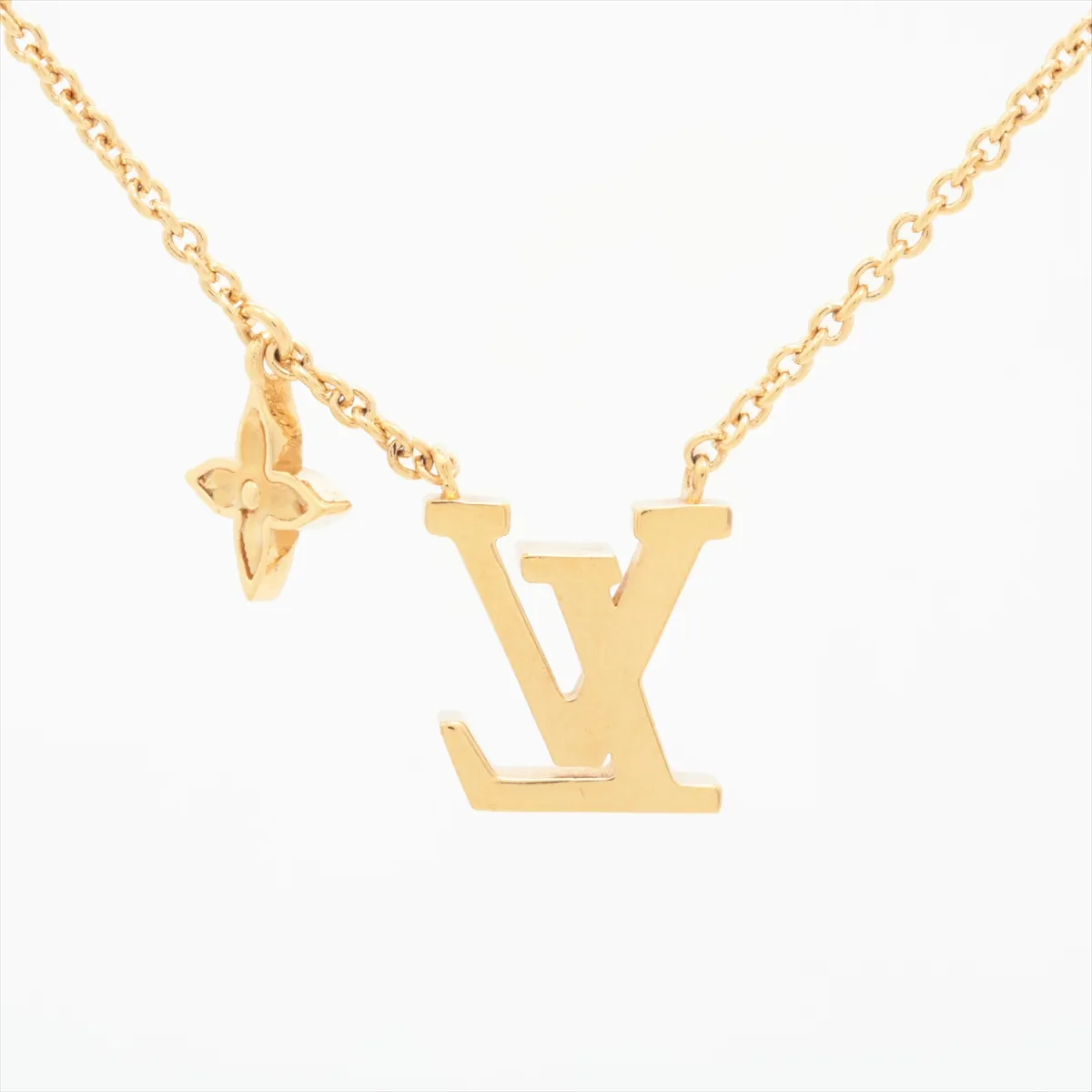 M01092 Necklace LV Iconic Enamel LE4215 Necklace GP Gold — view 2