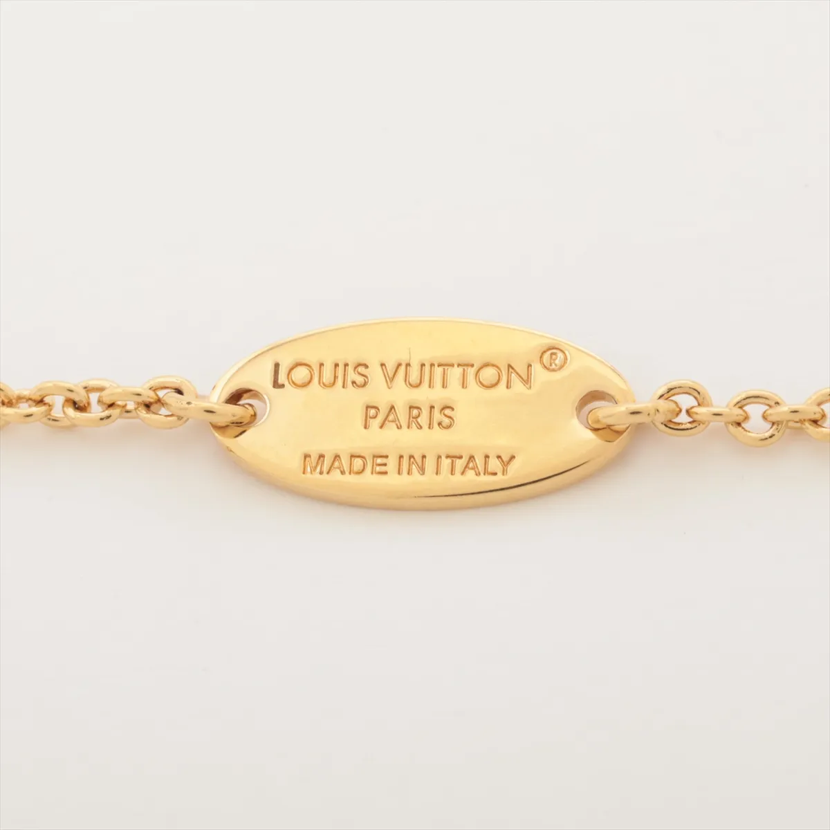 M01092 Necklace LV Iconic Enamel LE4215 Necklace GP Gold — view 4