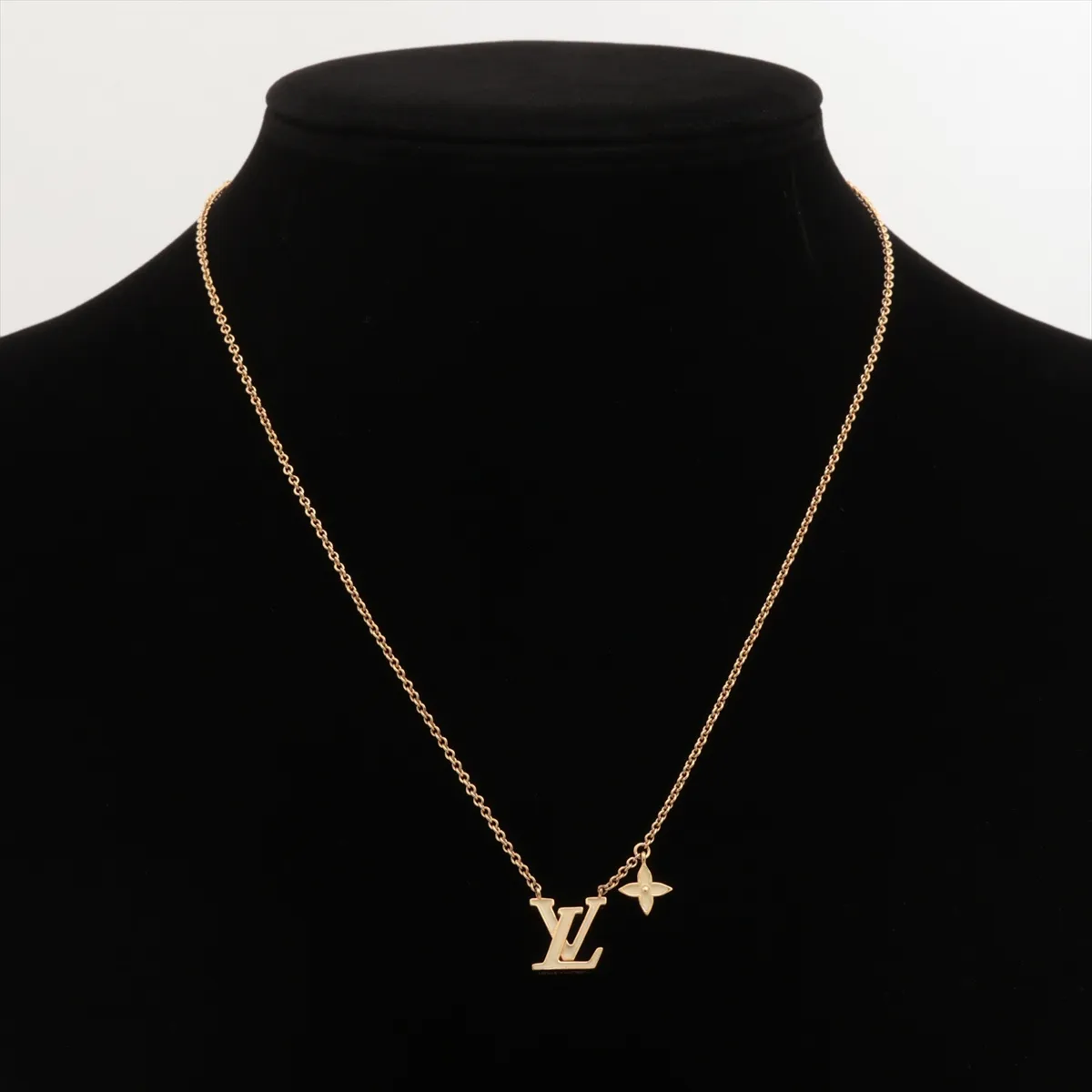 M01092 Necklace LV Iconic Enamel LE4215 Necklace GP Gold — view 5