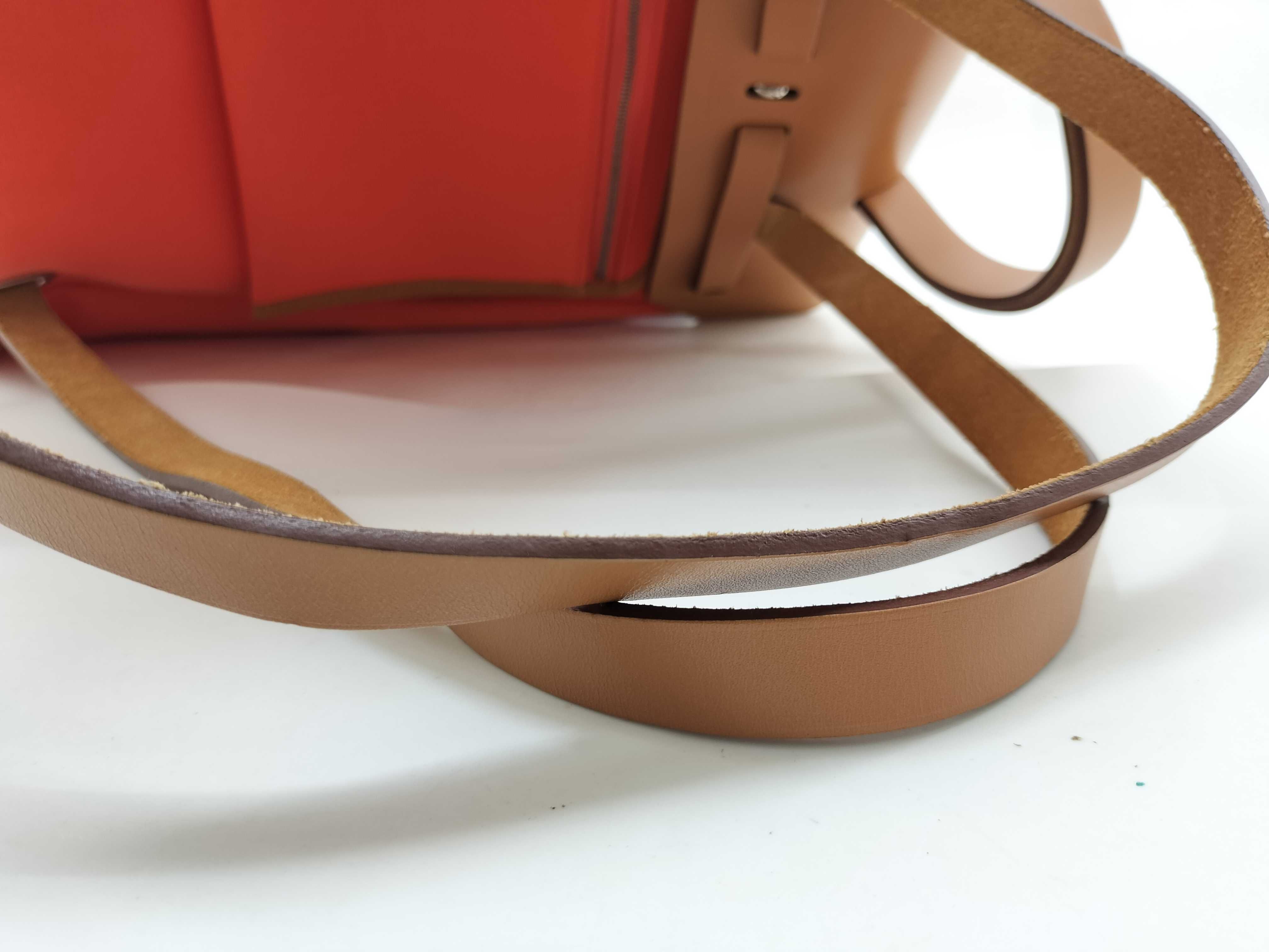 Herbag Backpack, Hermes Herbag Zip, Orange, Z Stamp, Rucksack — view 11