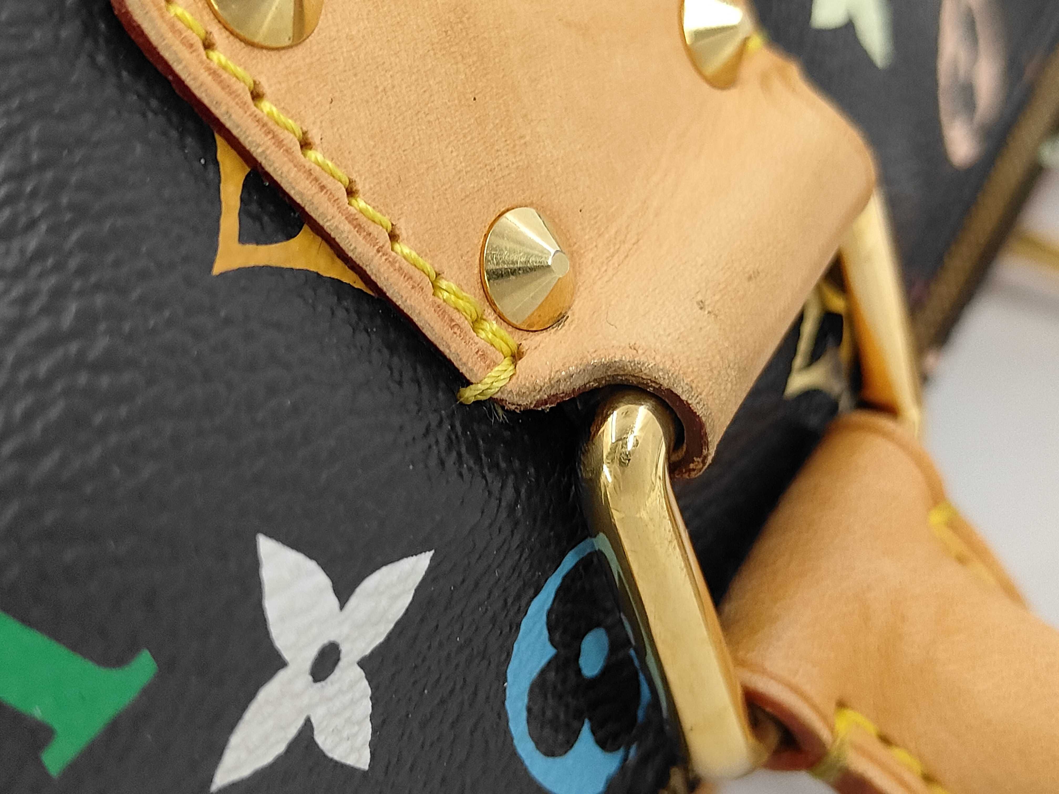 Speedy 30 Monogram Multicolor Boston Bag Handbag — view 5