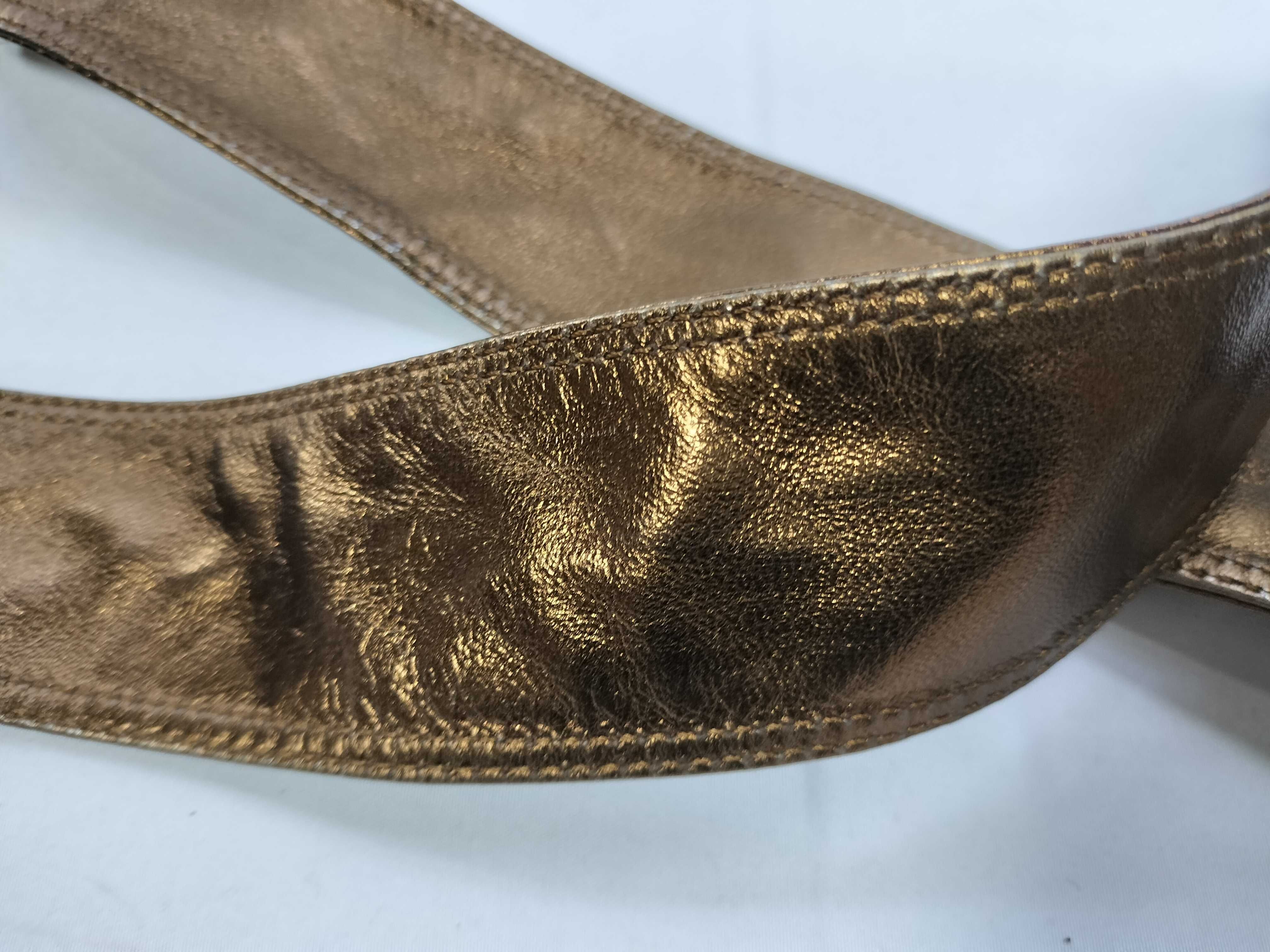 Messenger Gold Shoulder Bag — view 4