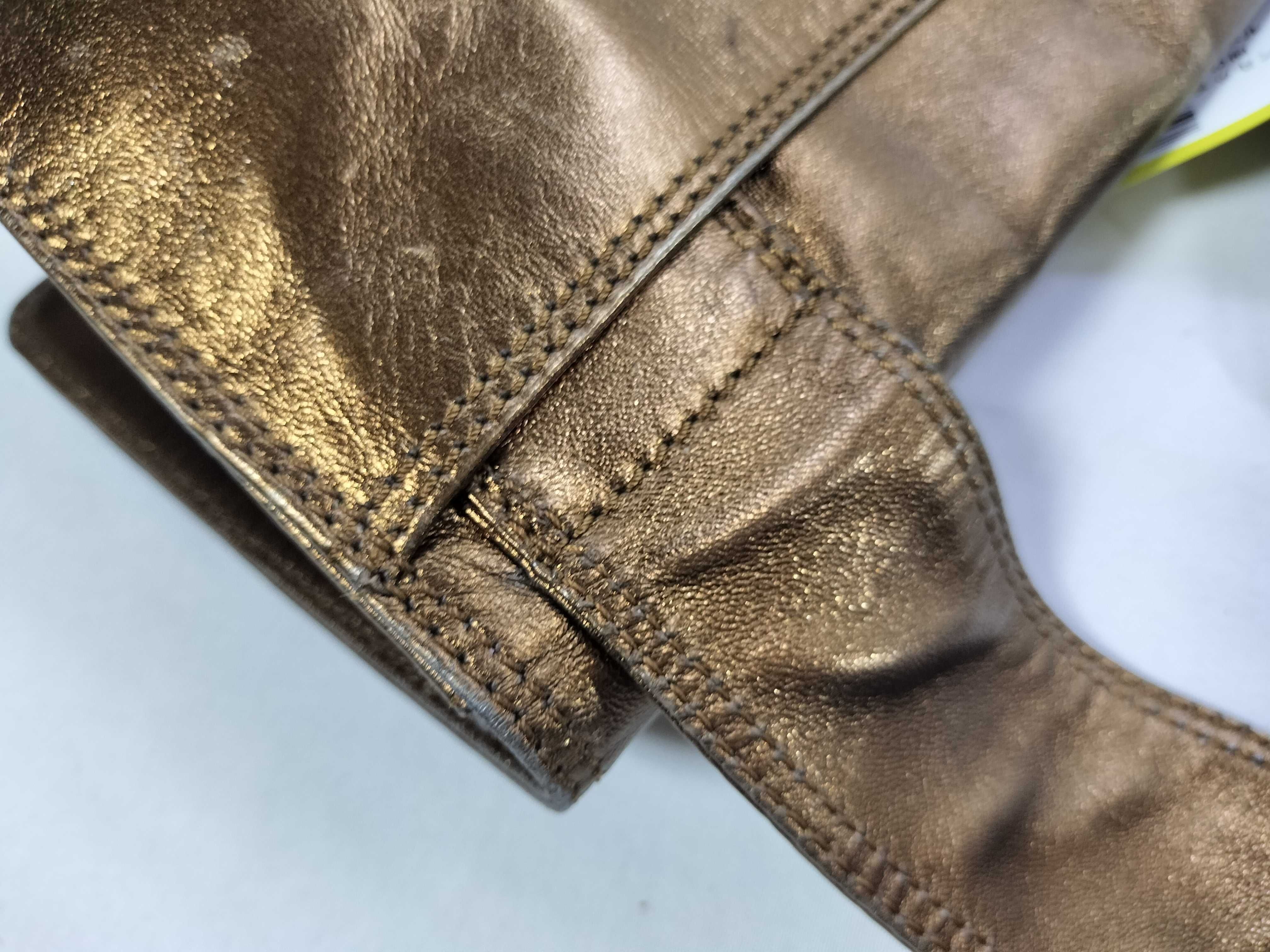 Messenger Gold Shoulder Bag — view 5