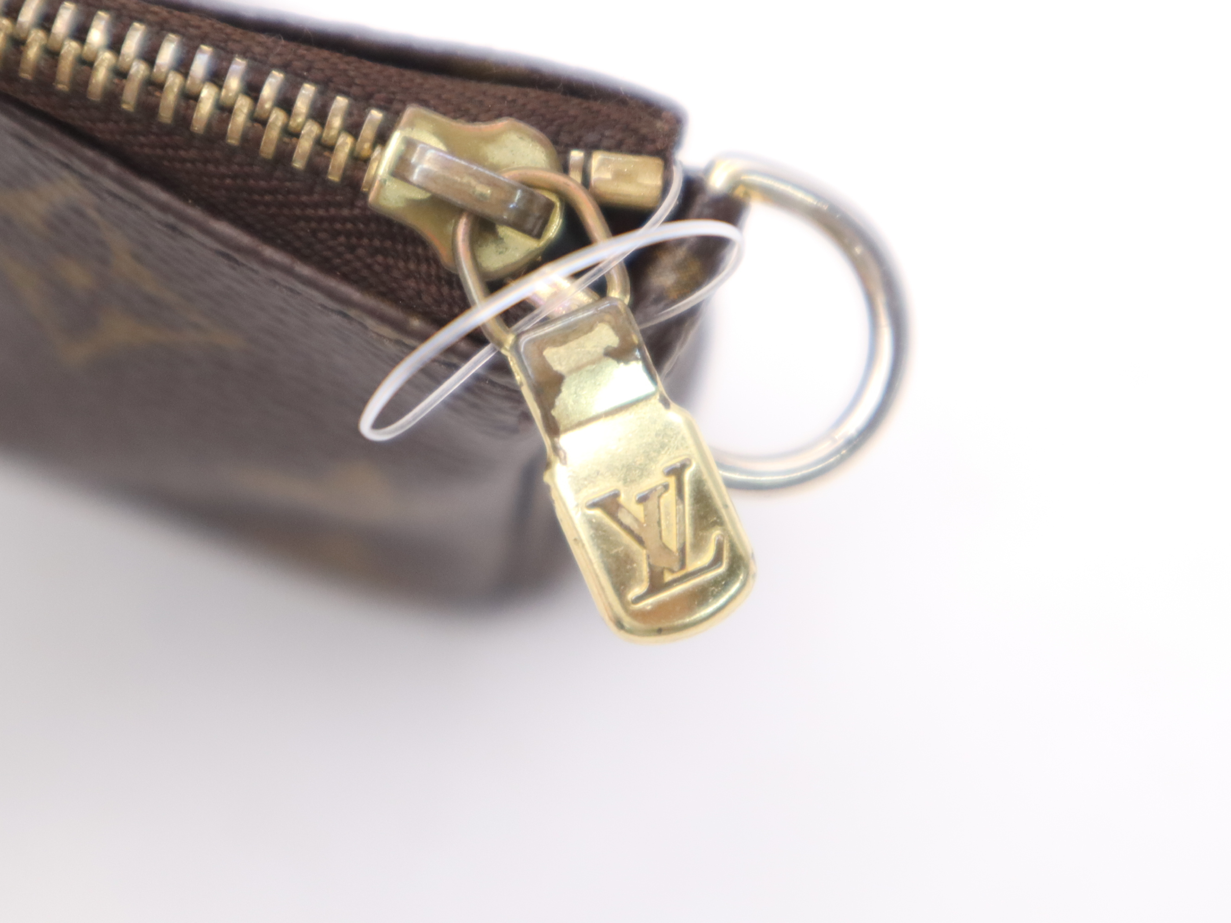 M58009 Monogram Mini Pochette Accessoires Pouch — view 9