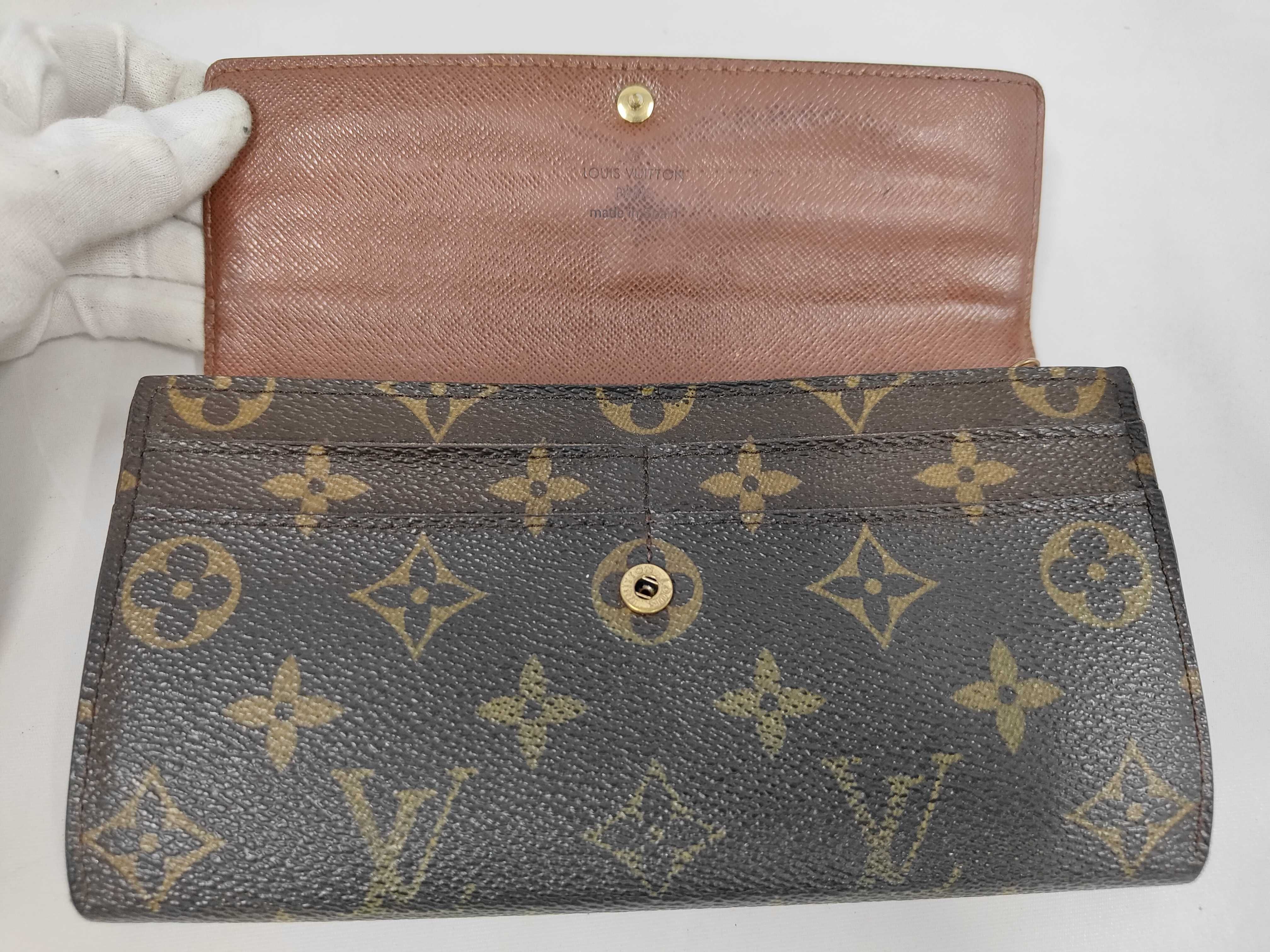 Monogram Louis Vuitton Monogram Sarah CA2017 0830-1 Wallet — view 7