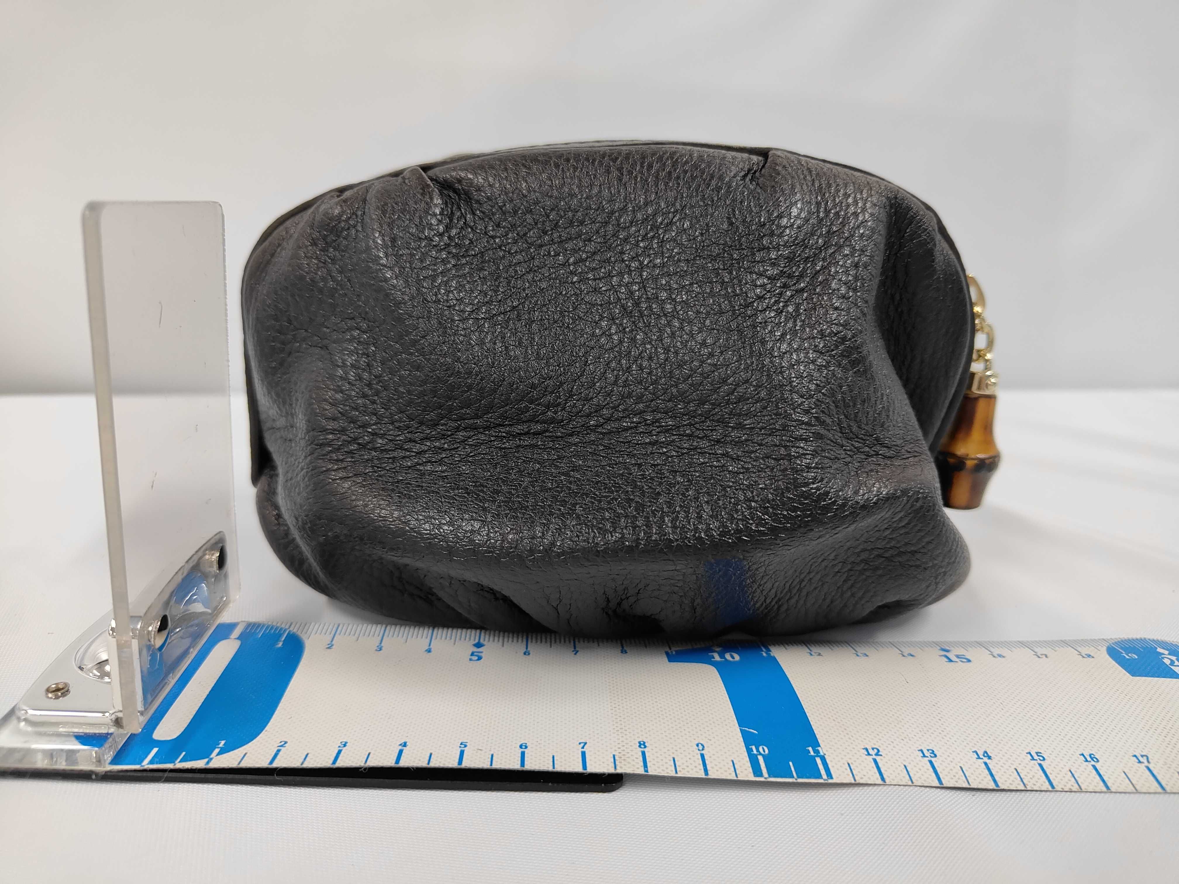 Bamboo Cosmetic Pouch 246175 Pouch — view 2