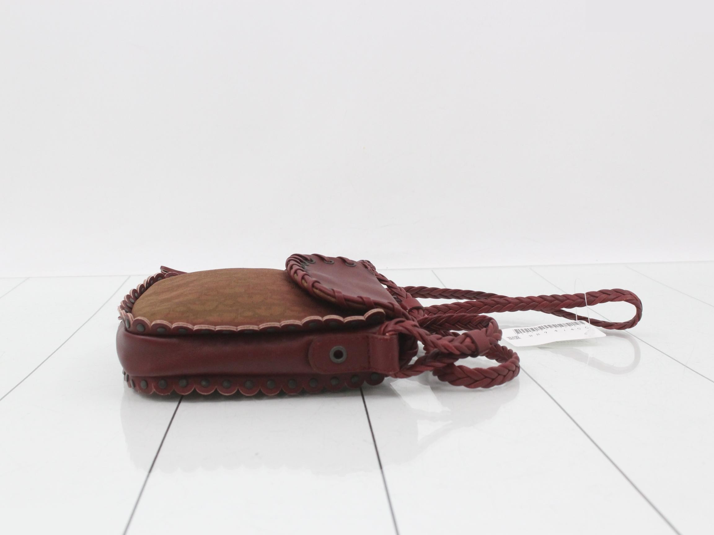 Trotter Shoulder Bag, Bordeaux — view 3
