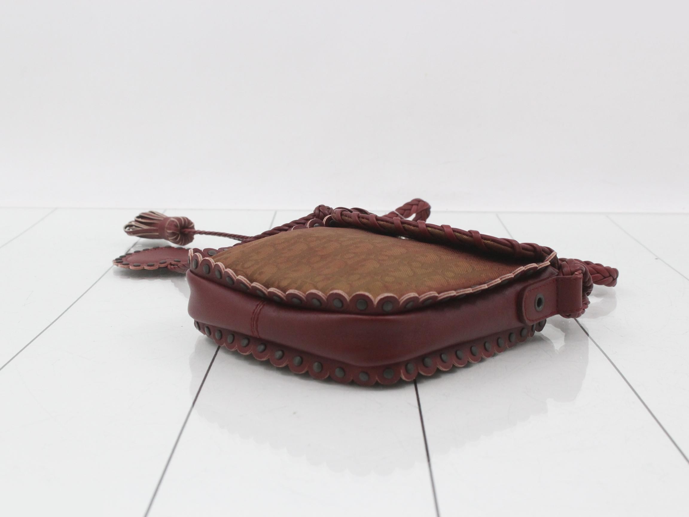 Trotter Shoulder Bag, Bordeaux — view 6