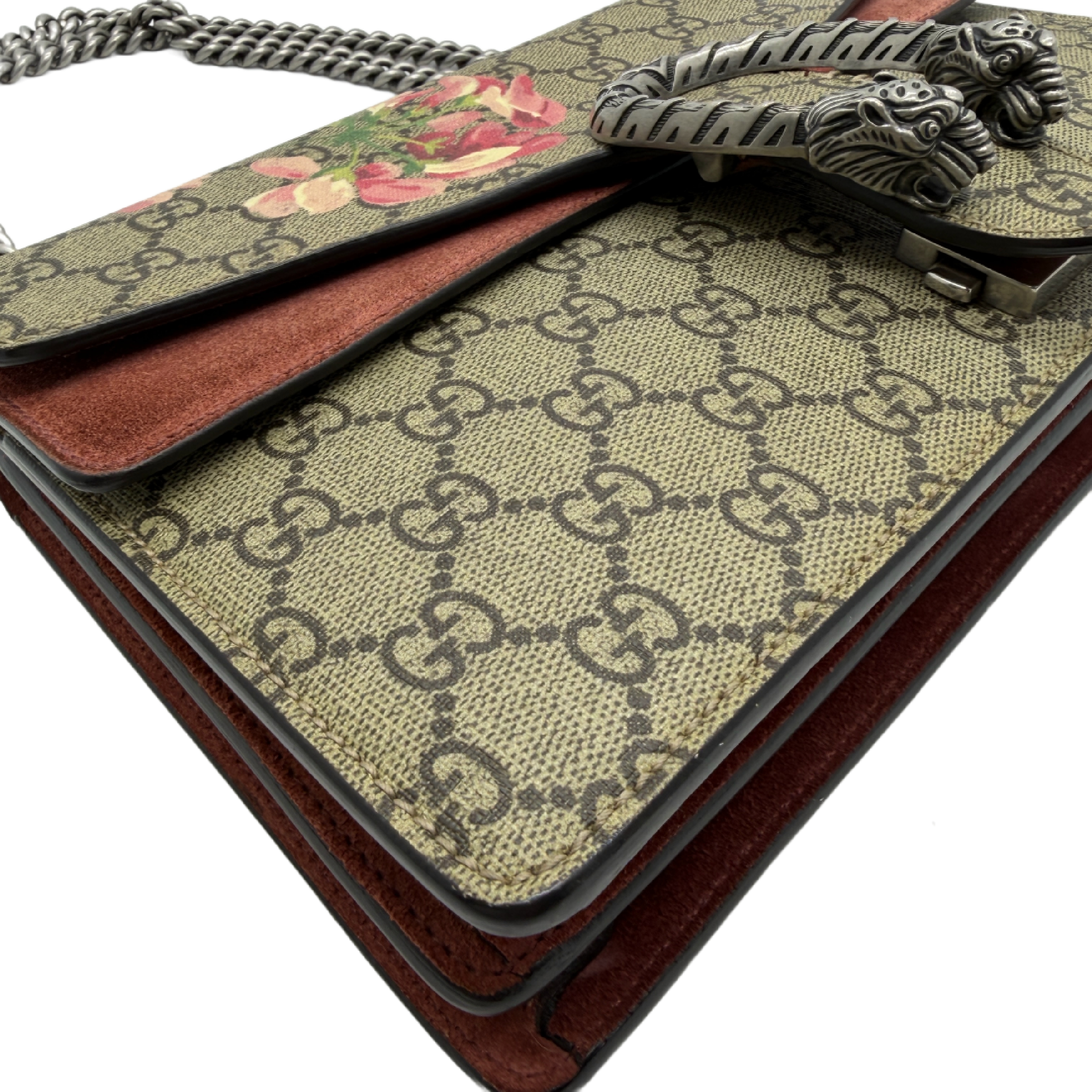 GG Supreme Floral Dionysus Chain Shoulder Bag — view 5