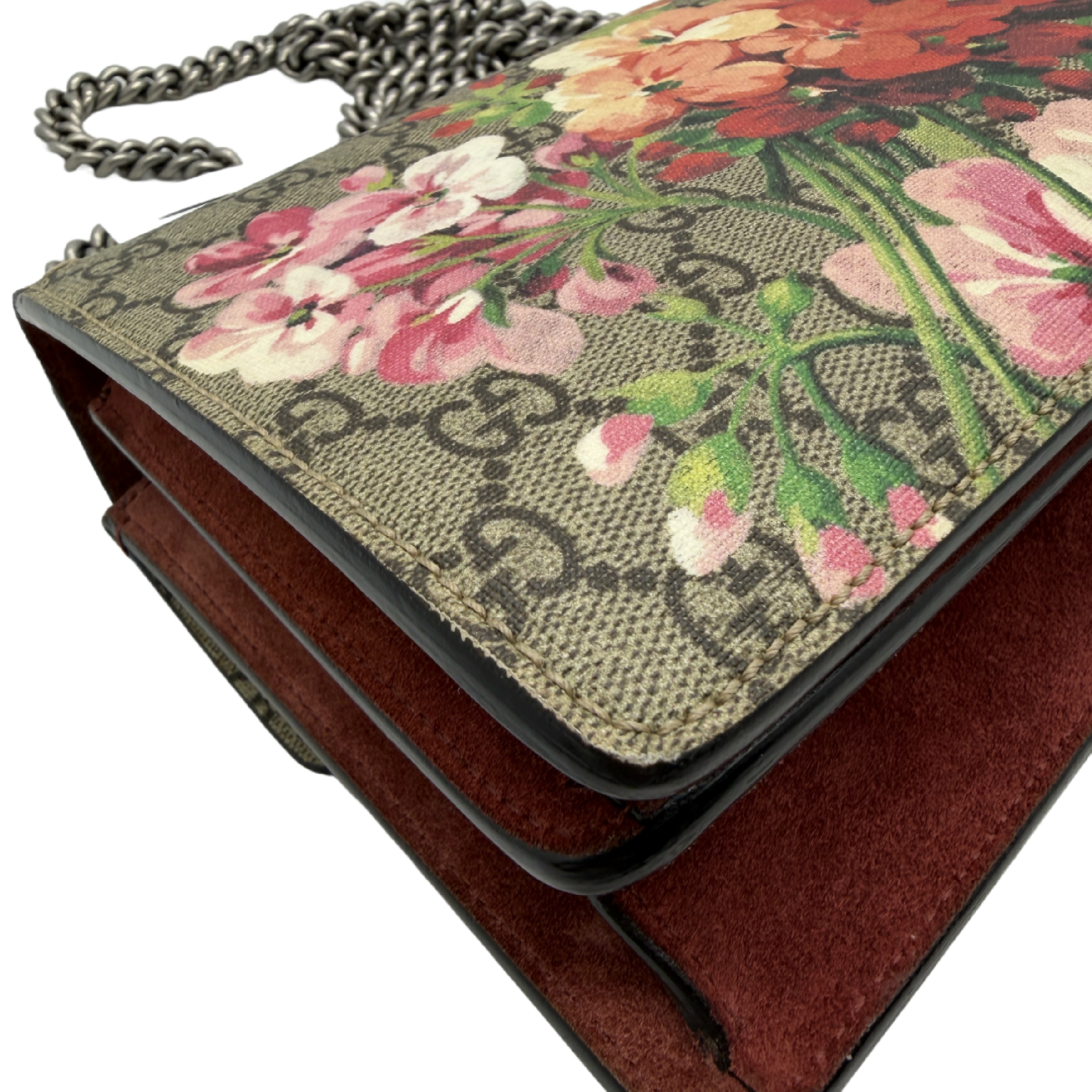 GG Supreme Floral Dionysus Chain Shoulder Bag — view 8