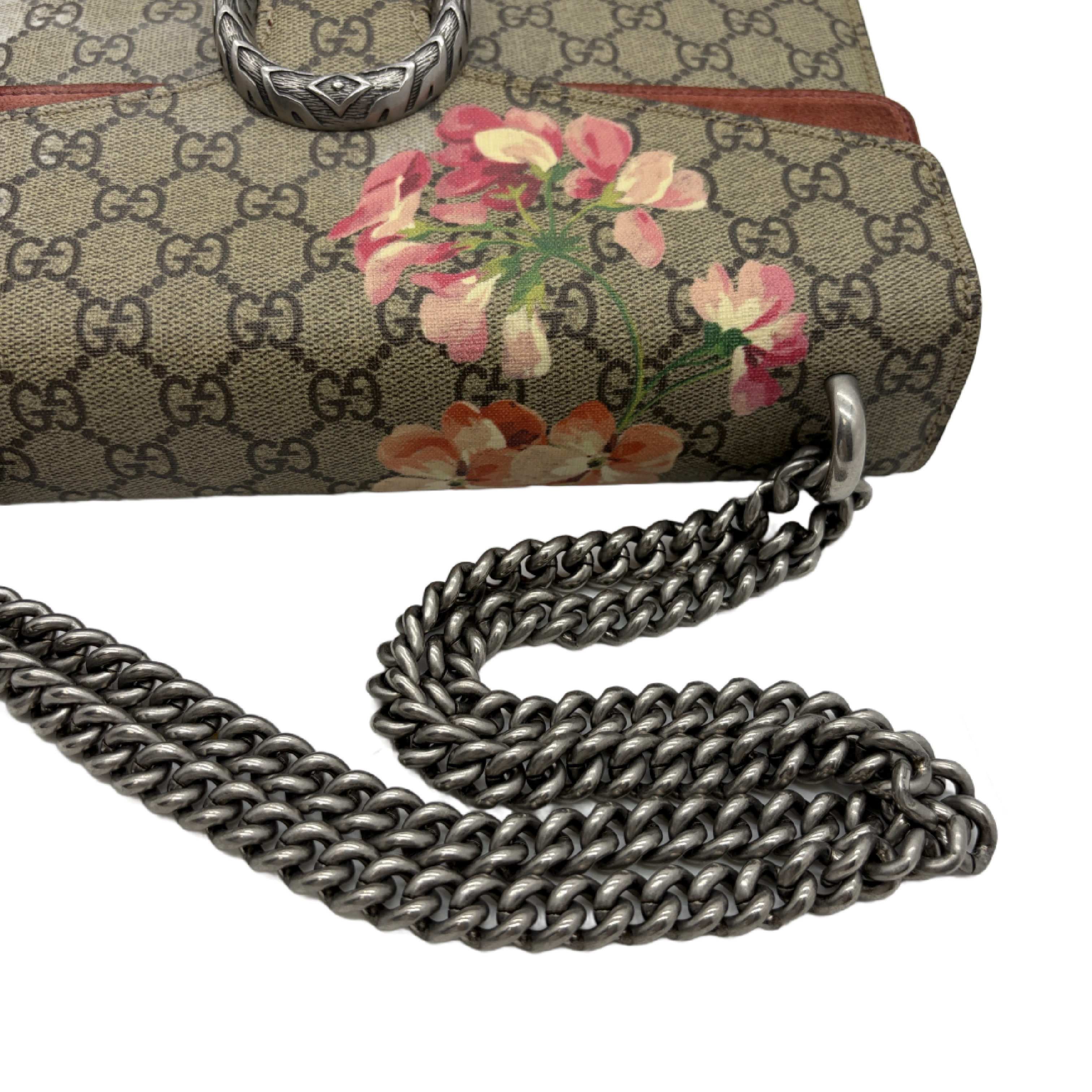 GG Supreme Floral Dionysus Chain Shoulder Bag — view 10