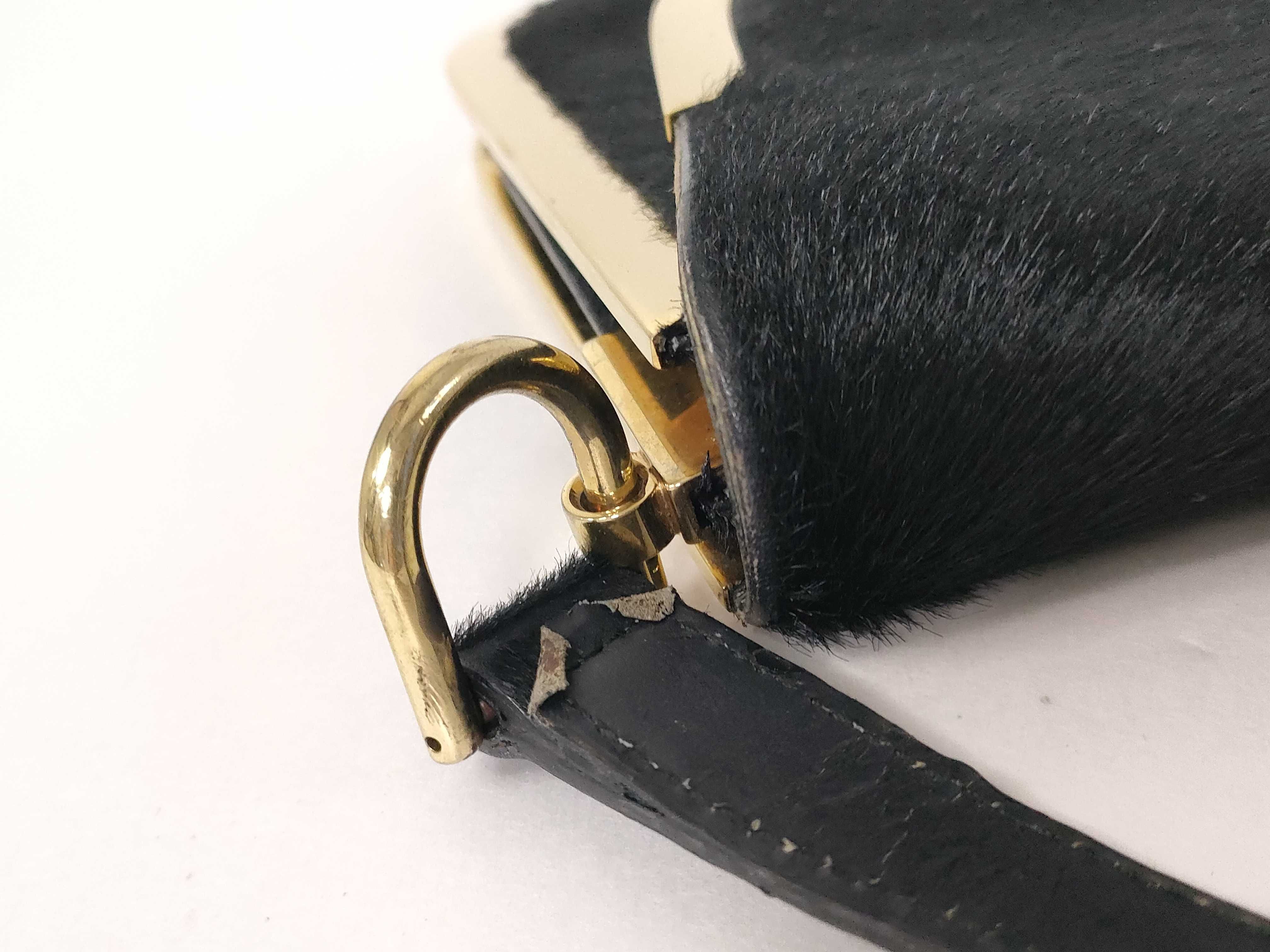 Calfskin Handbag Shoulder Bag — view 5
