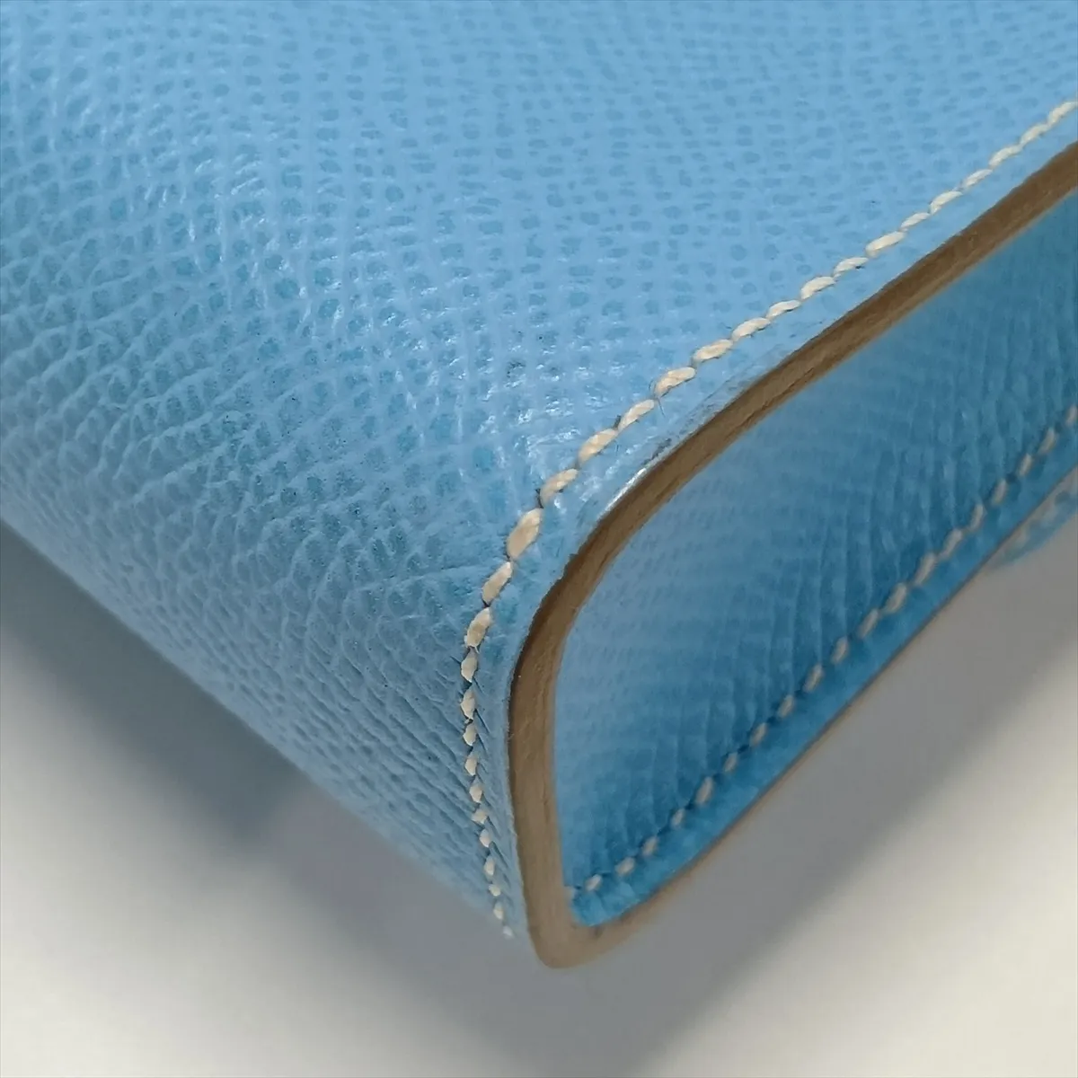 [Individually packaged] Hermes Tiny Birkin Veau Epsom Celeste Silver Hardware O: 2011 — view 12
