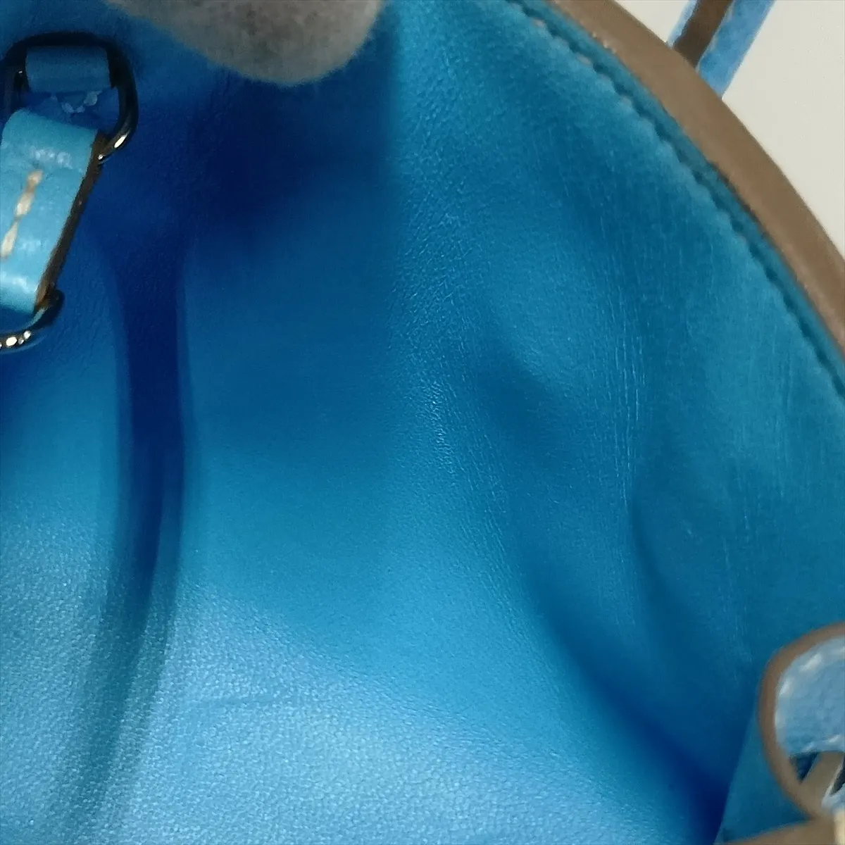 [Individually packaged] Hermes Tiny Birkin Veau Epsom Celeste Silver Hardware O: 2011 — view 13