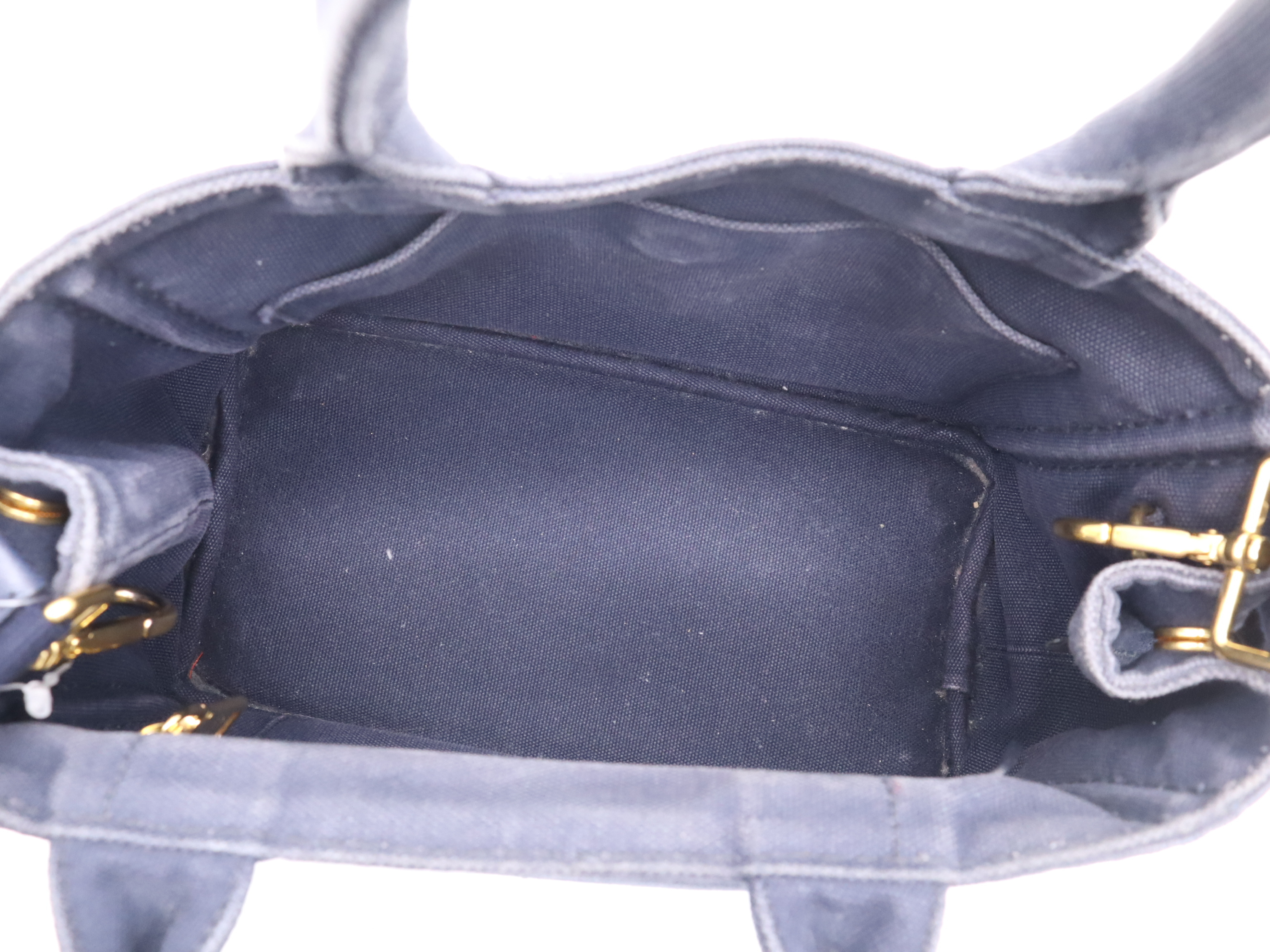 Canvas Canapa 2-Way Handbag with Shoulder Strap and Dust Bag — view 11